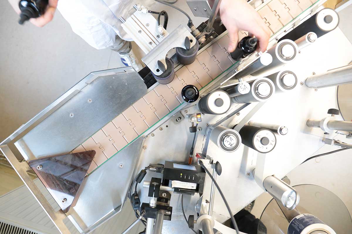 Etikettiermaschine Manufaktur Kasimir Lieselotte Etikettiermaschine Manufaktur
