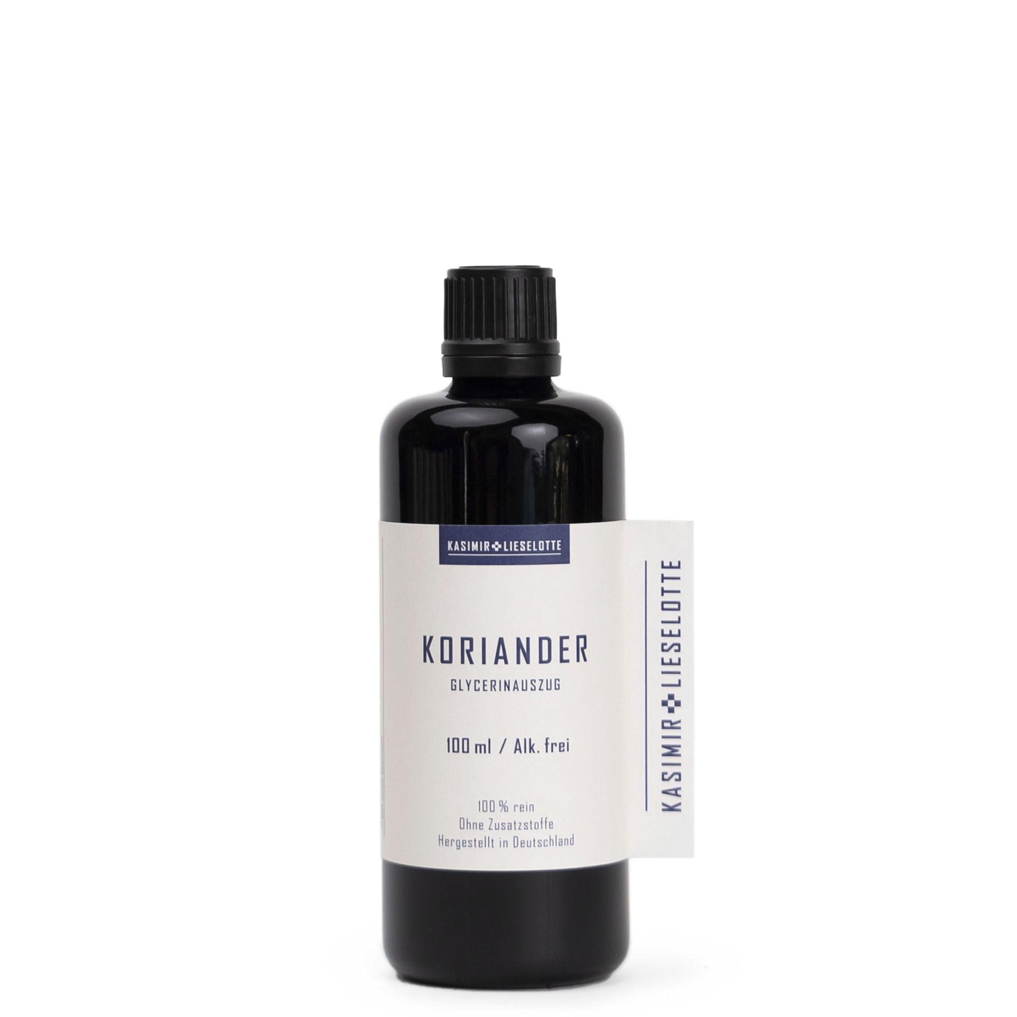 Koriander Tinktur Alkoholfrei Bio 100 ml Koriander Tinktur Alkoholfrei Bio 100 ml