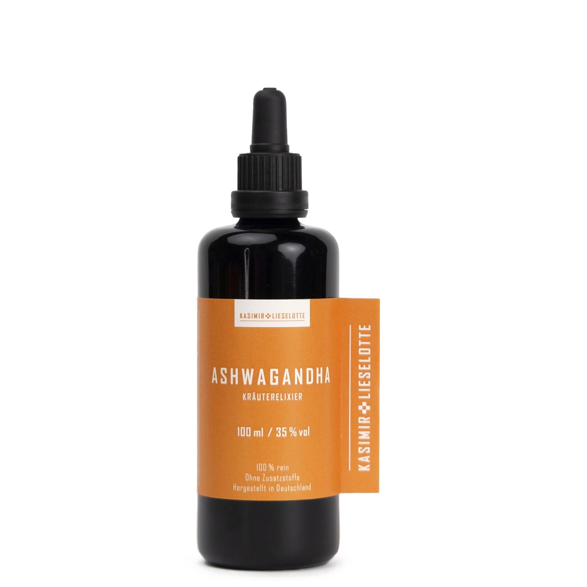 Ashwagandha Tinktur, Tropfen Bio 100 ml Ashwagandha Tinktur, Tropfen Bio 100 ml