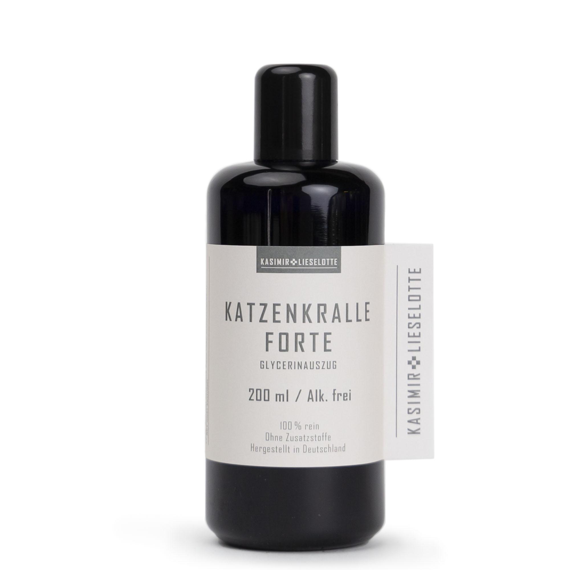 Katzenkralle Forte Tinktur Alkoholfrei - 200 ml  Katzenkralle Forte Tinktur Alkoholfrei - 200 ml