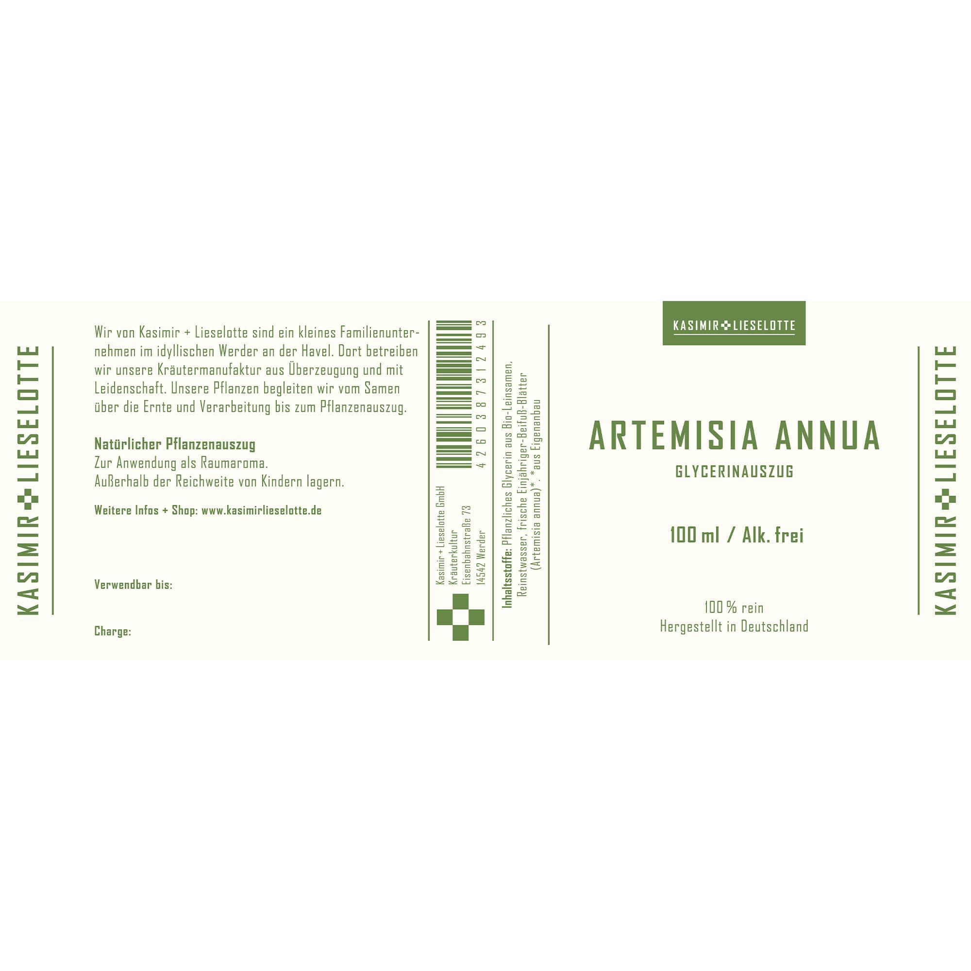 Artemisia annua Pflanzenauszug Alkoholfrei 100 ml