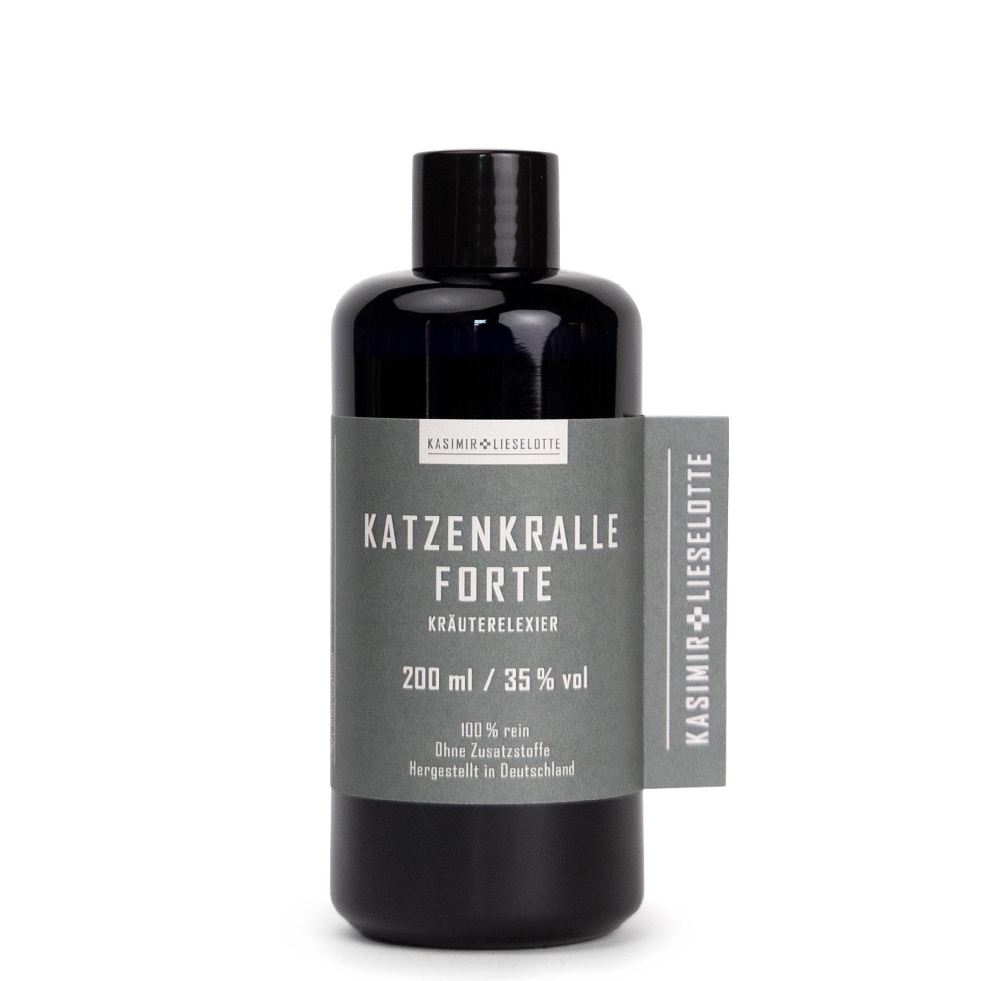 Katzenkrallen Forte, Kräuterlixer, Hautpflege, Kräuterextrakt, 200 ml