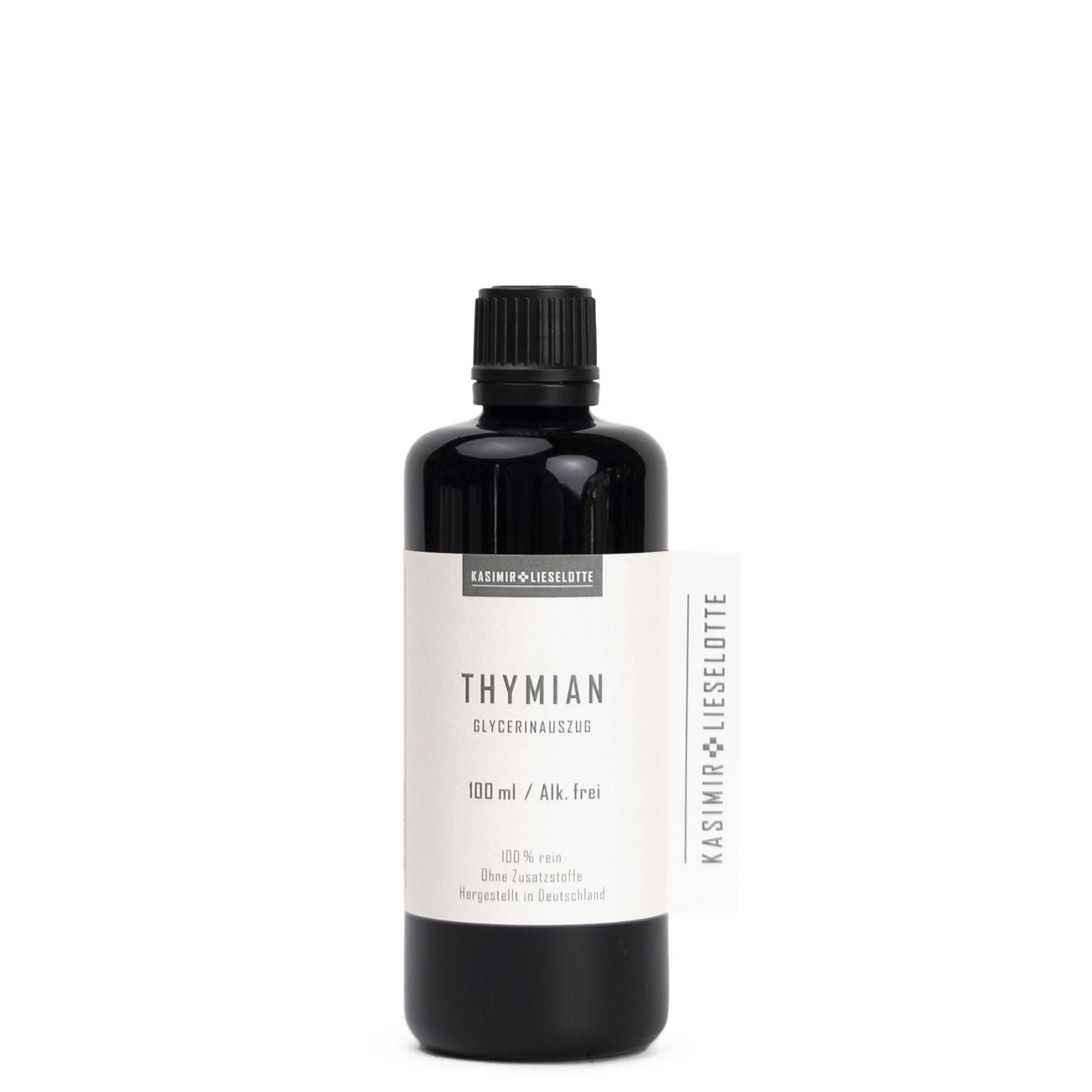 thymian, glycerin extract, essential oil, 100 ml, alcohol-free