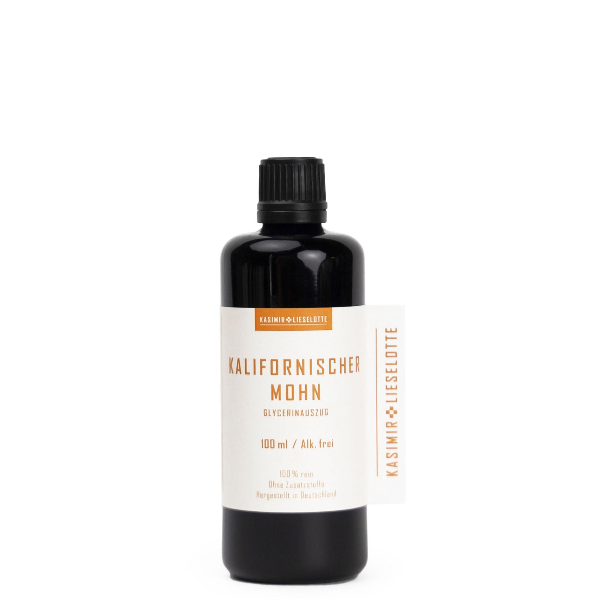 Kalifornischer Mohn Tinktur Alkoholfrei Bio 100 ml Kalifornischer Mohn Tinktur Alkoholfrei Bio 100 ml