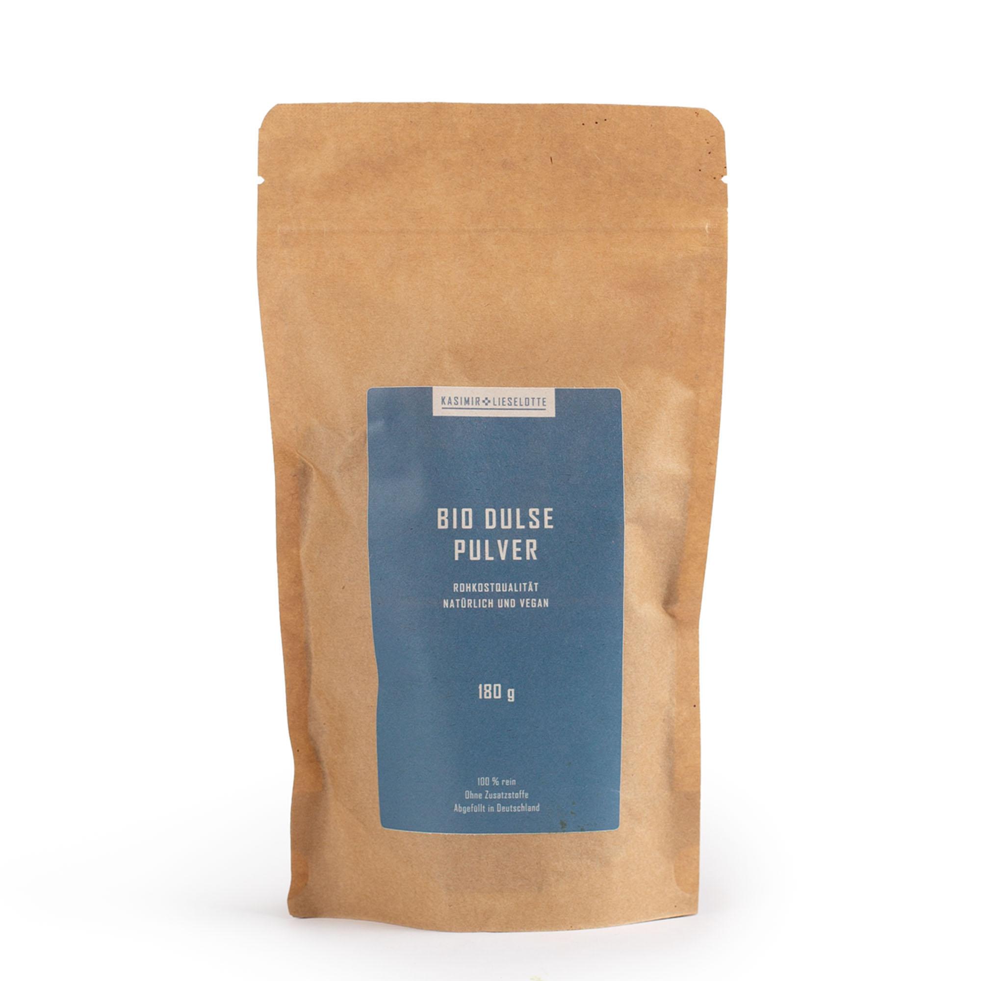 Dulse Pulver, Biopulver, Pulver, Rohkost, 180 g