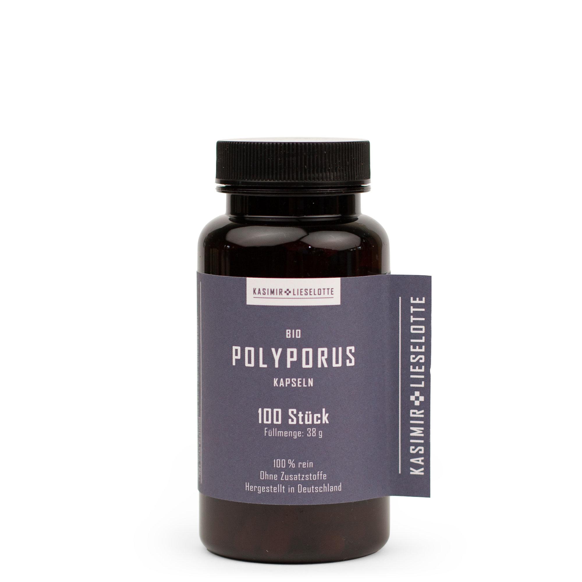 Polyporus Vitalpilz Kapseln Bio 100 Stück Polyporus Vitalpilz Kapseln Bio 100 Stück