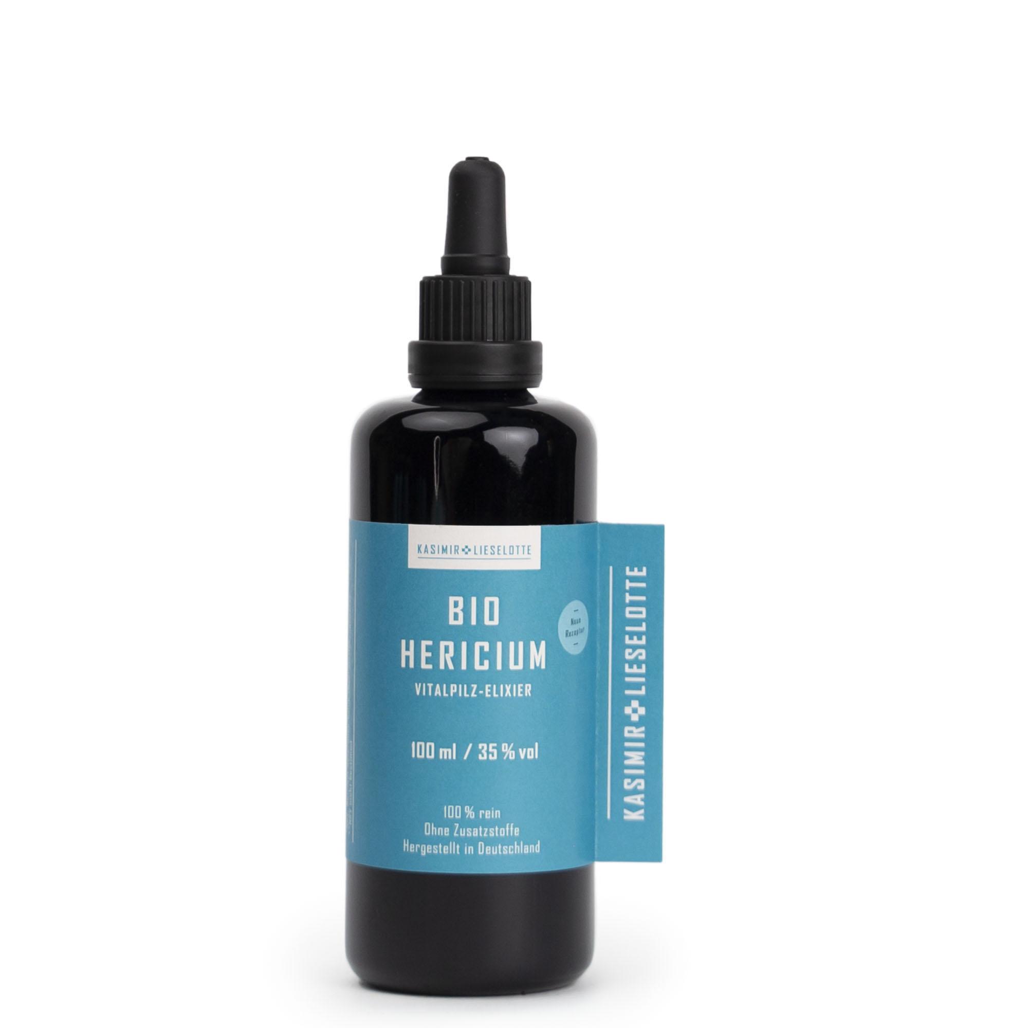 Vitalpilz-Elixier, Bio-Hericum, Tinktur, 100 ml, Kleines Fläschchen