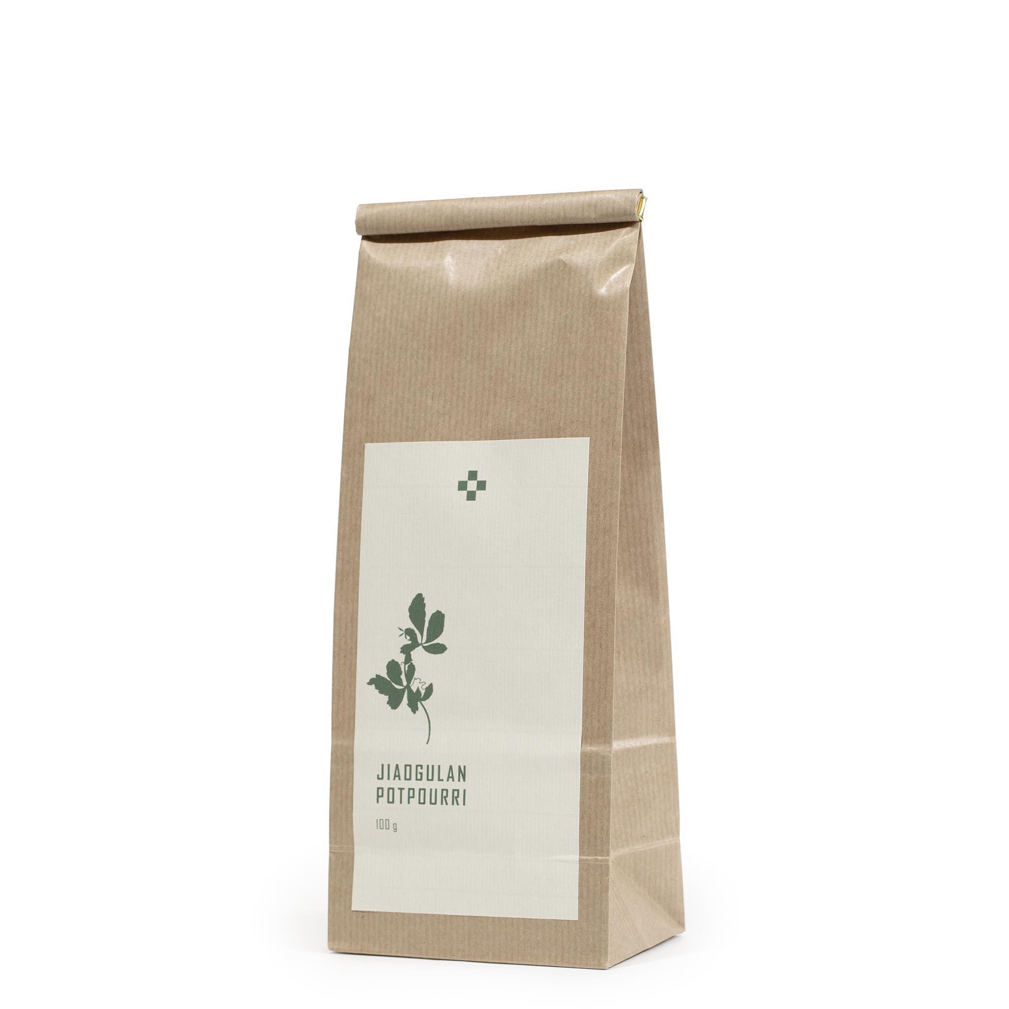 Kaffeepackung, Bauernpapier, Naturbraun, 100 g, Kräuter-/Pflanzenprodukt