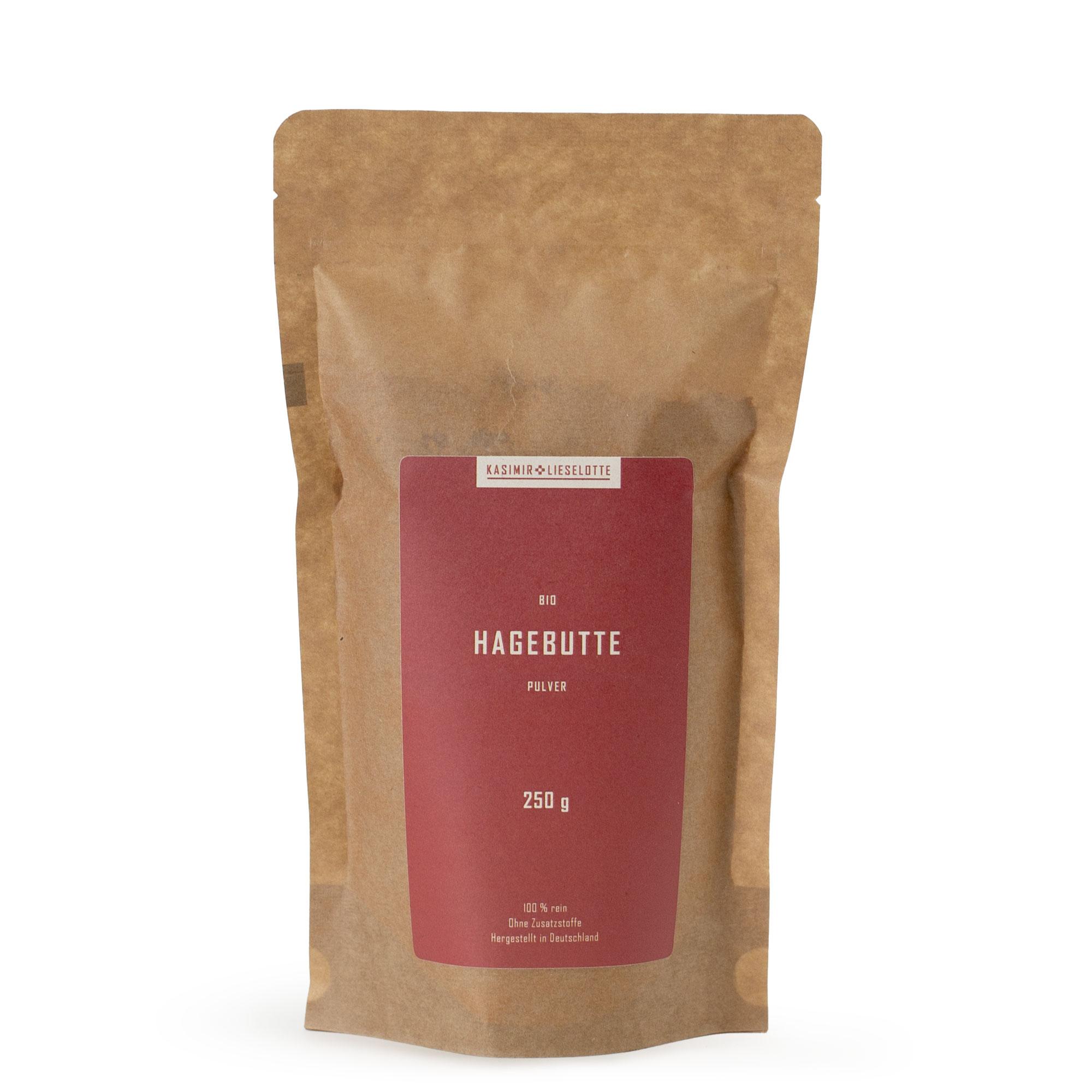 Pulver, Hagebutte, Bio, 250 g, Nahrungsergänzung