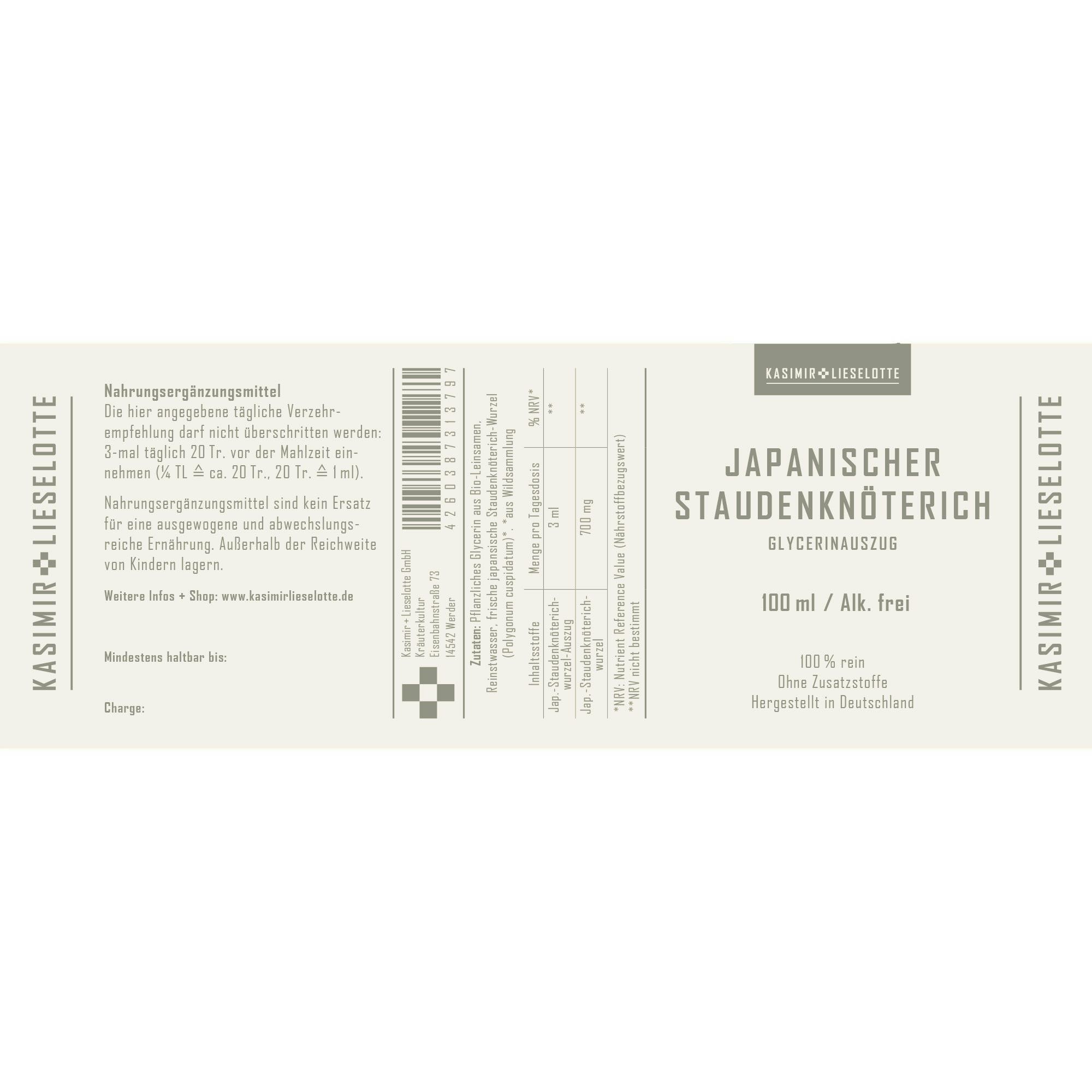 glycerin, japanischer, staudenknöterich, glycinextrakt, hergestellt in deutschland