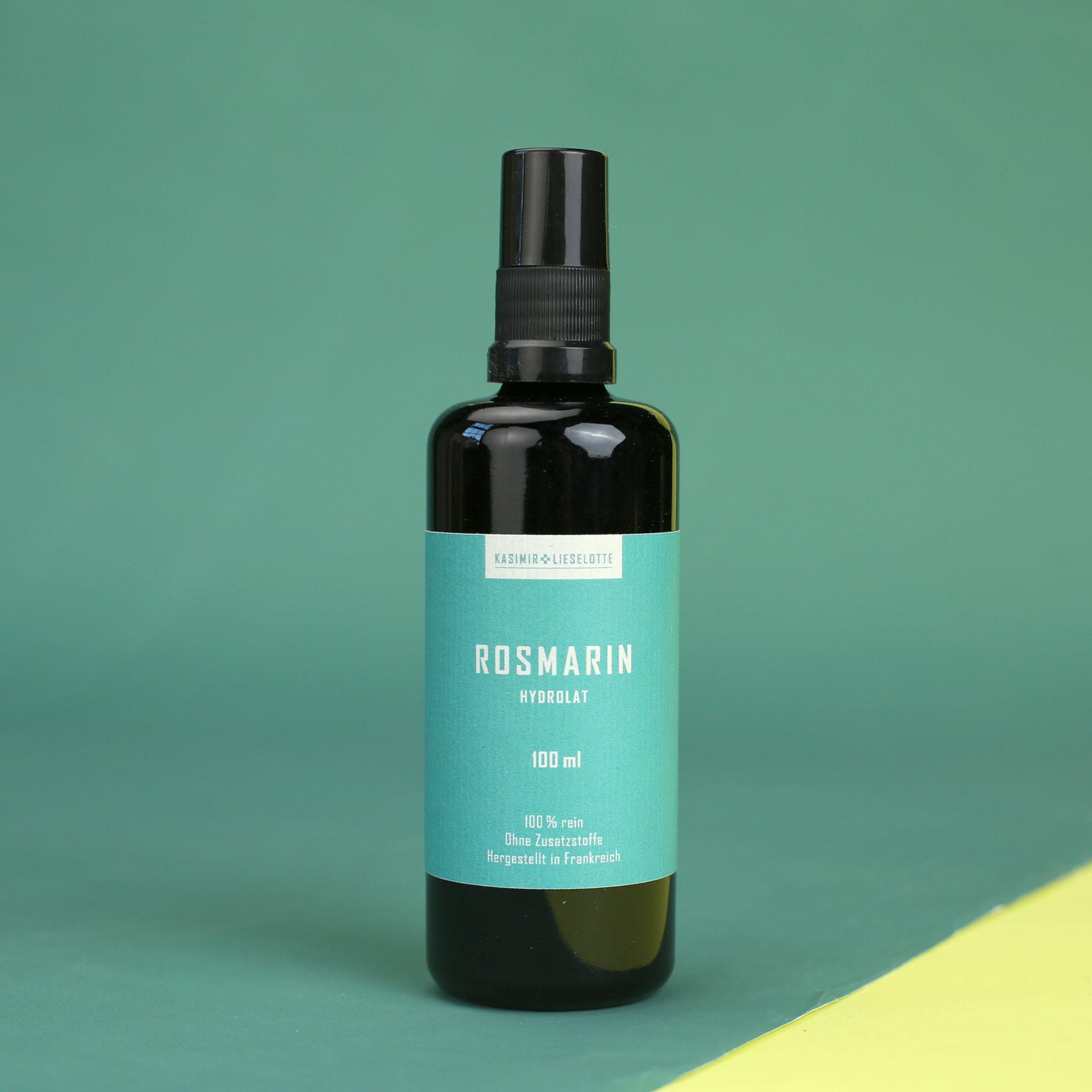 Rosmarin, Hydrolat, Sprühflasche, 100 ml, Flasche