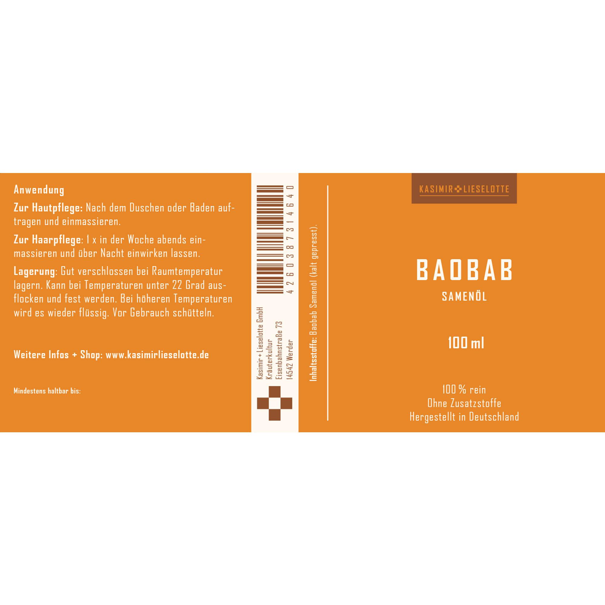 Sonnenblumenöl, Baobab, 100 ml, Hergestellt in Deutschland, vegan, Sonnenöl, Baobab, Samenöl, 100 ml, Hautpflege, Sonnenblumenöl, Baobab, 100 ml, Hergestellt in Deutschland, vegetarisch, karmar, baobab, seifenöl, samt, 100 ml