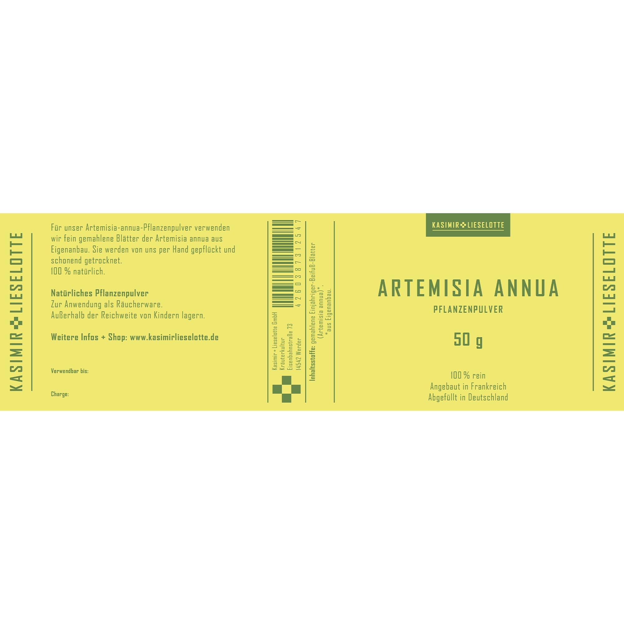 Artemisia annua Pulver - Auswahl: 50 g