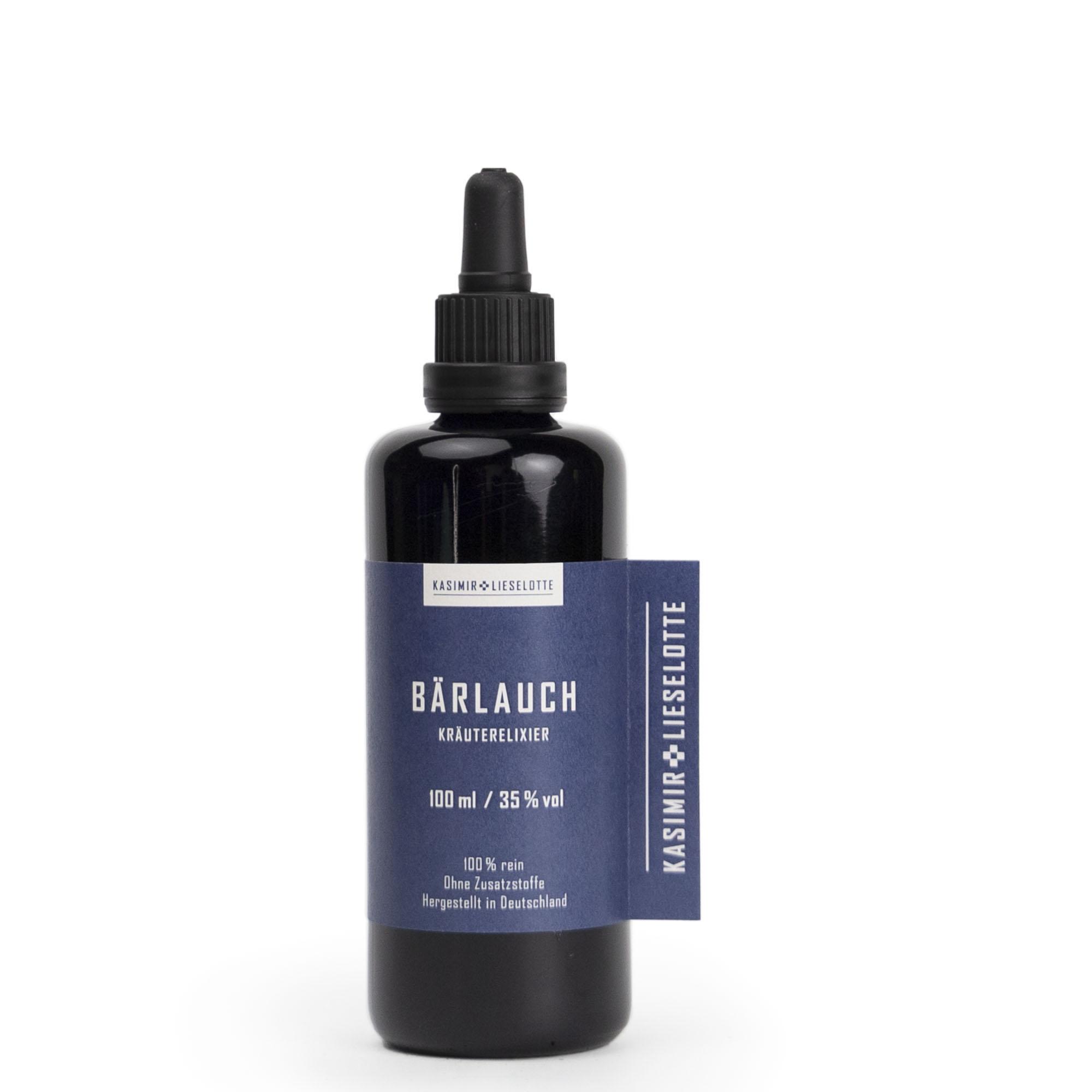 Kräuterelixier, Bärlauch, Kräuteröl, Flasche, 100 ml