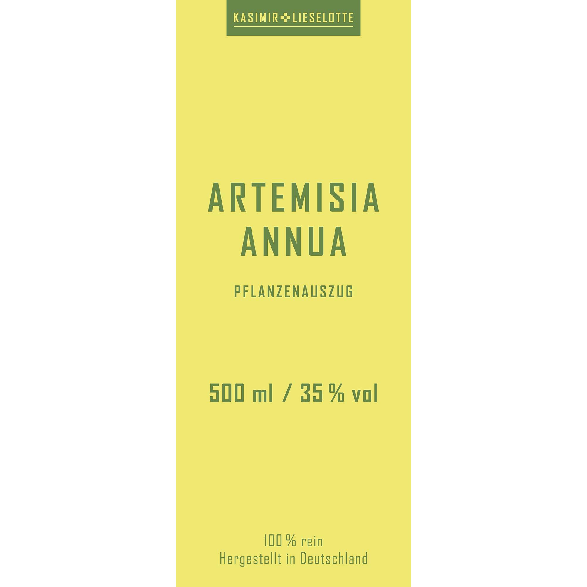 pflanzenauszug, artemisia, annua, 500 ml, 35% vol