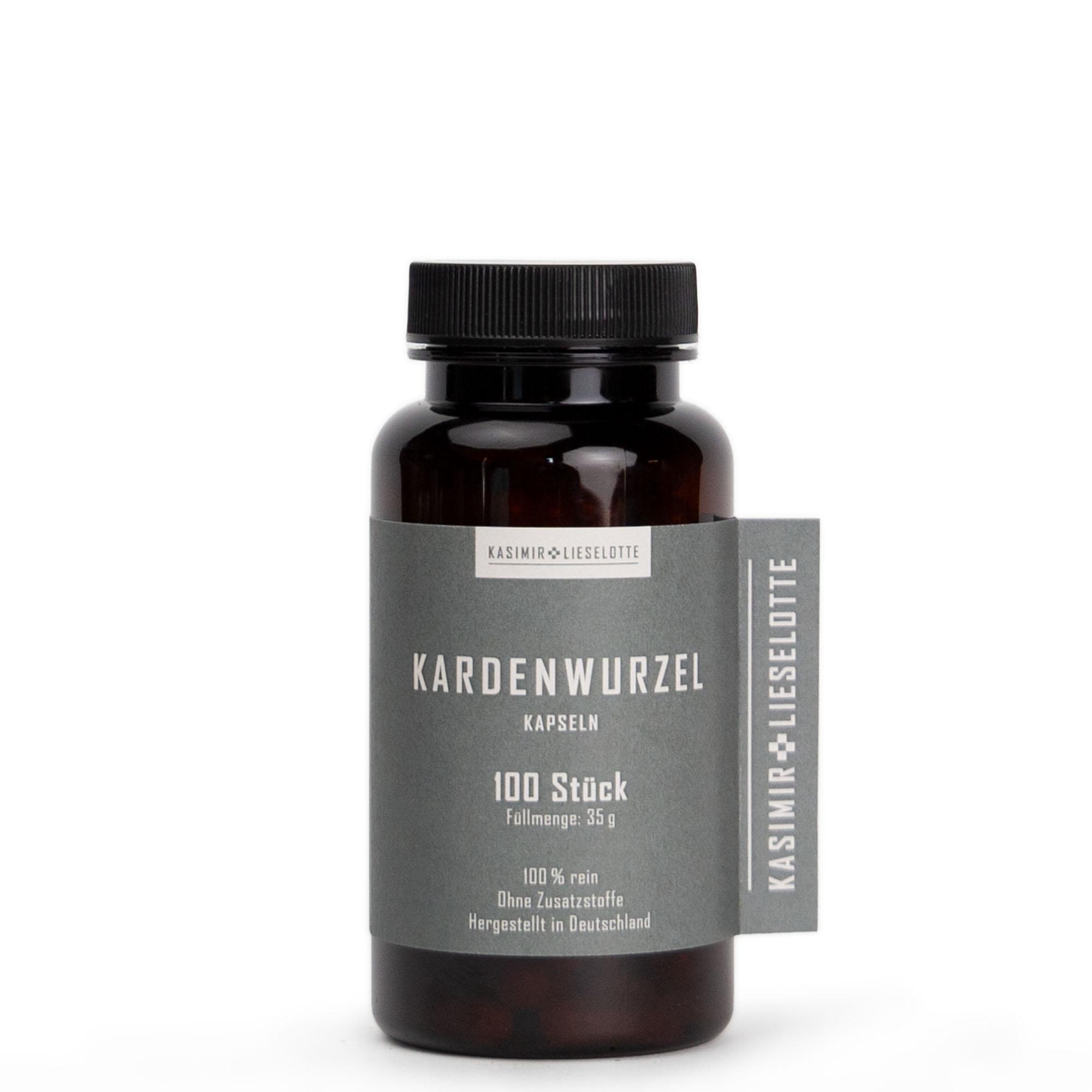 Kapseln, Kardenwurzel, 100 Stück, Made in Germany