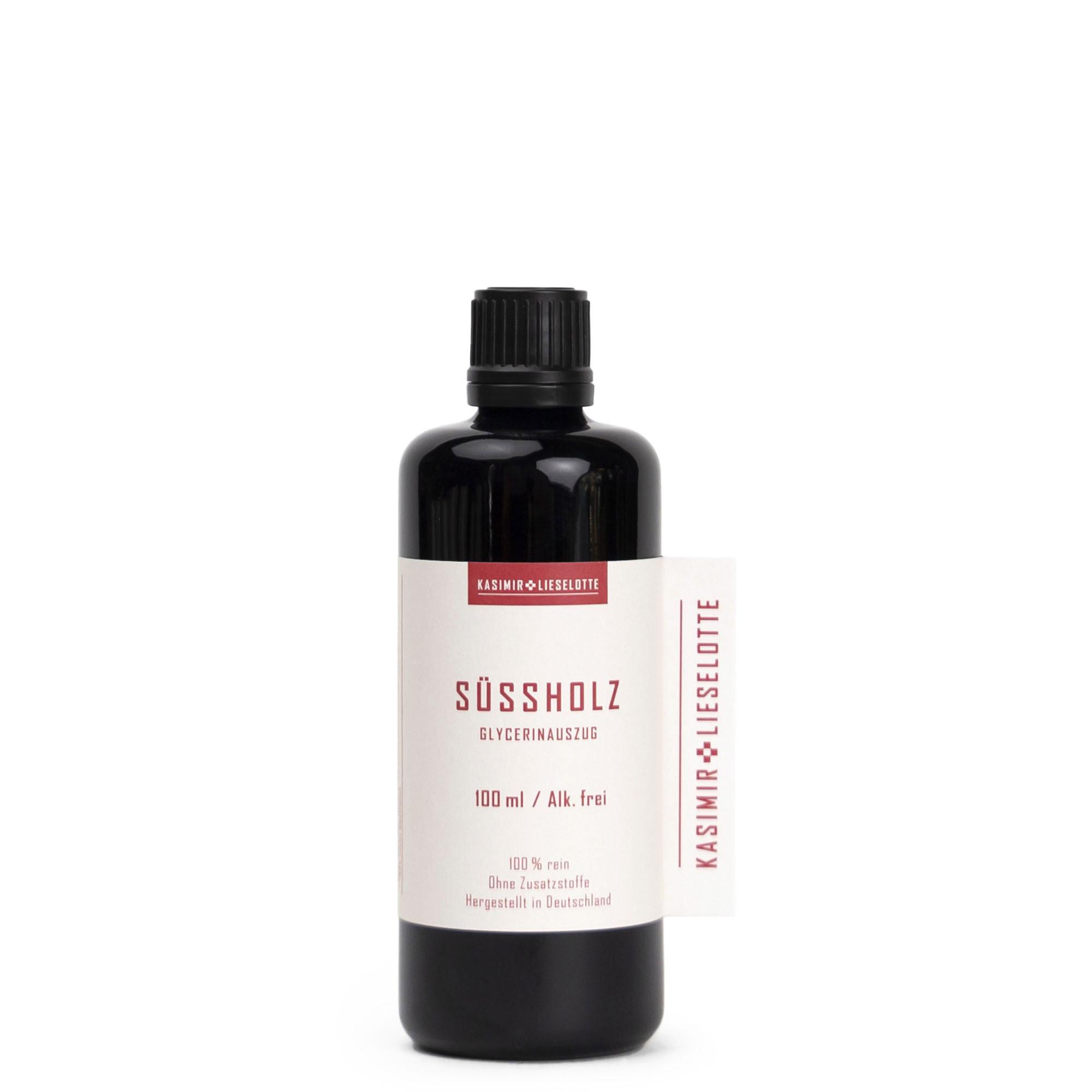 Glycerin, Süßholz, Fläschchen, Inhaltsstoff, Alkoholfrei