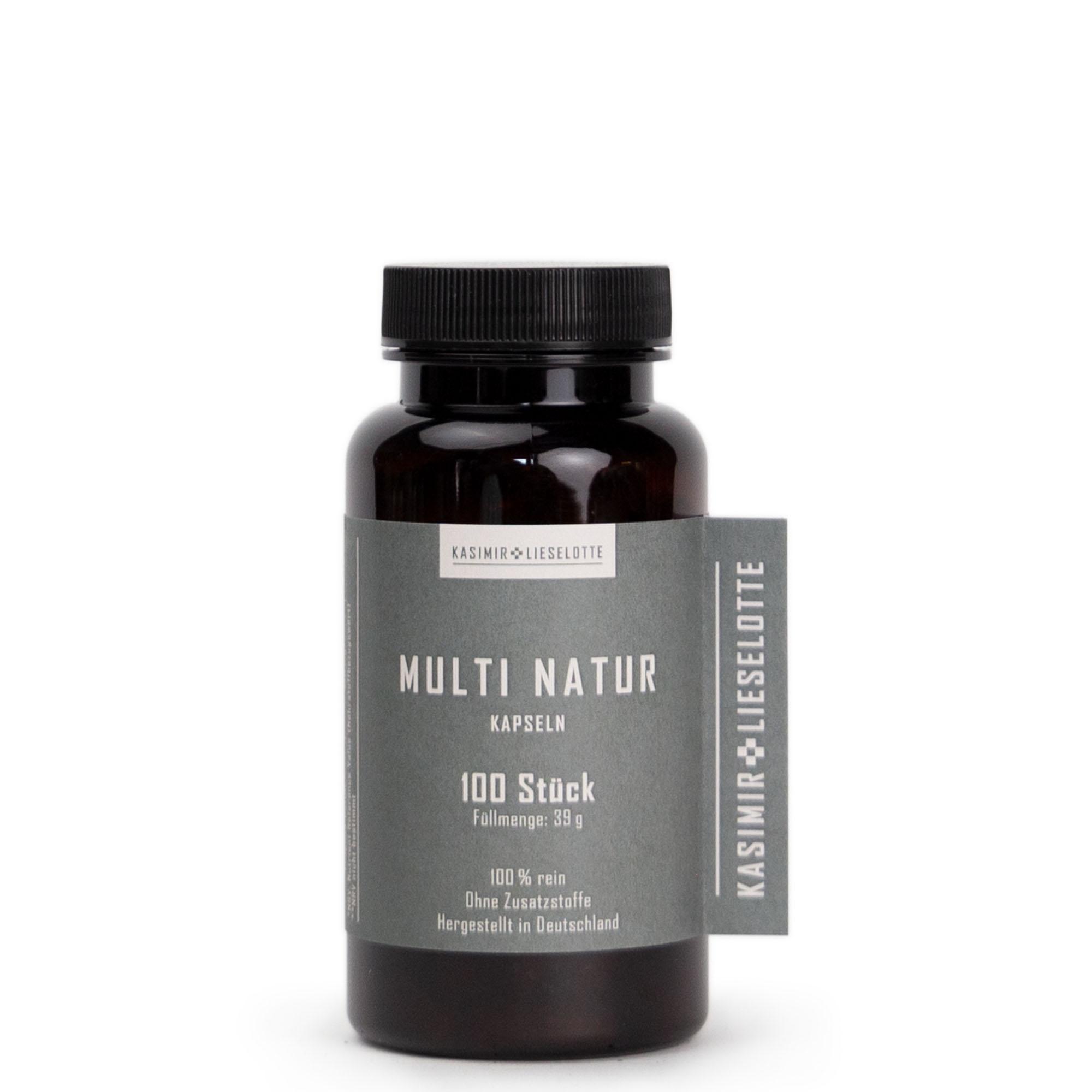 Multi Natur Kapsel 100 Stück Multi Natur Kapsel 100 Stück