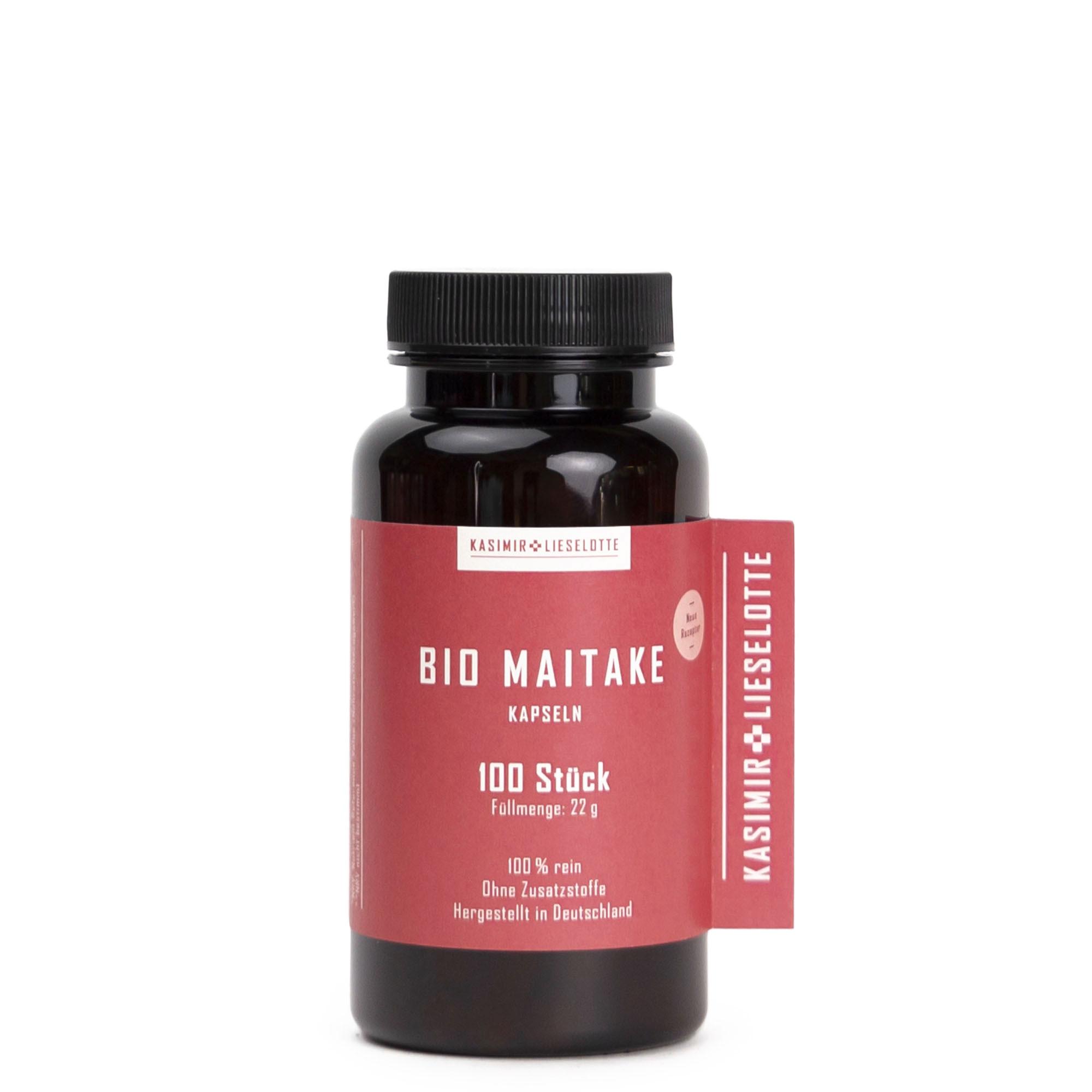 Maitake Vitalpilz Kapseln Bio 100 Stück
