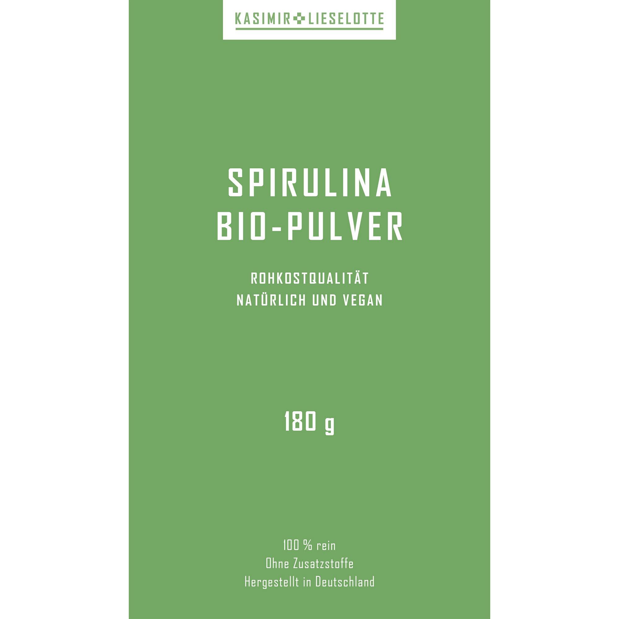 Spirulina Pulver Bio 180 g