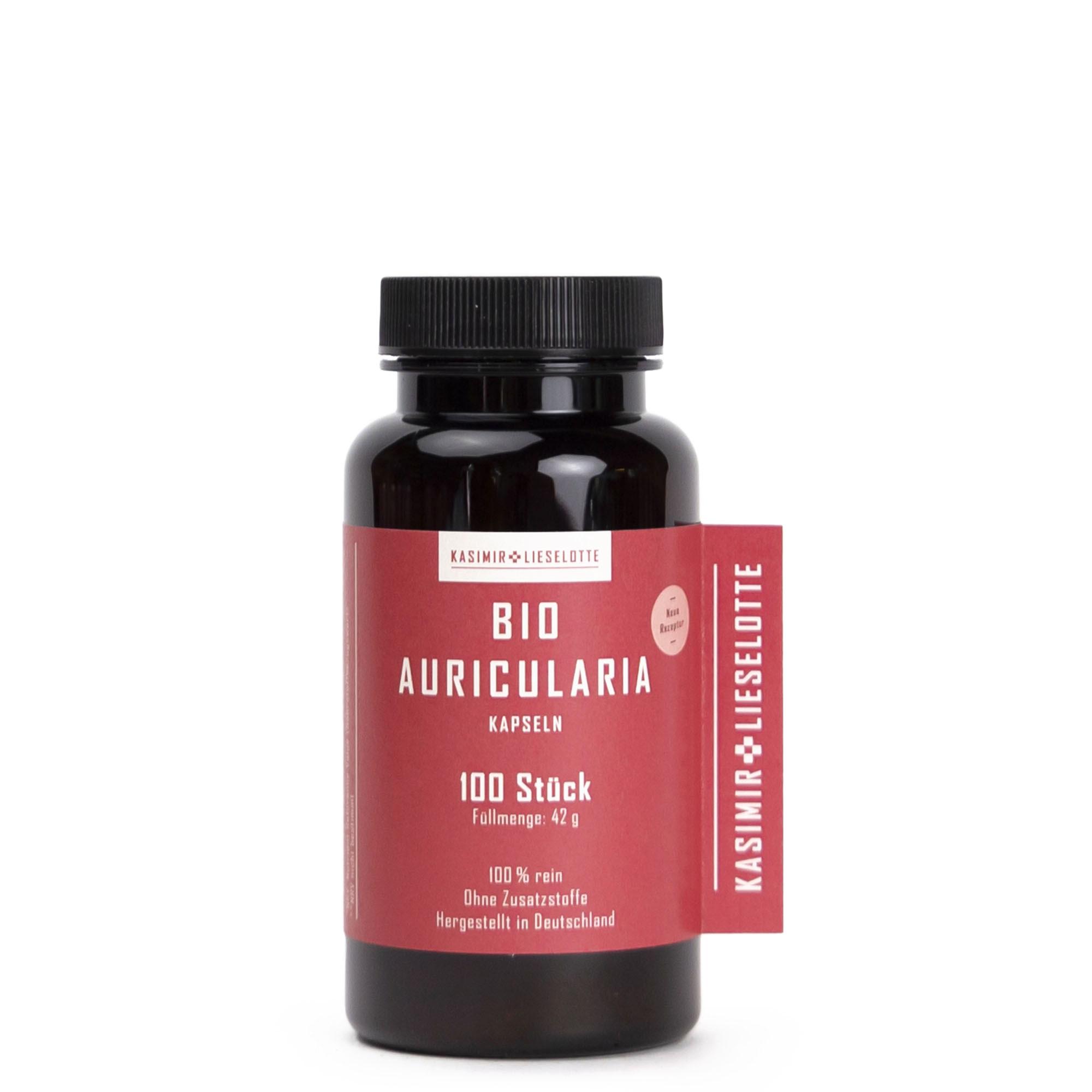 Auricularia Vitalpilz Kapsel Bio  Auricularia Vitalpilz Kapsel Bio