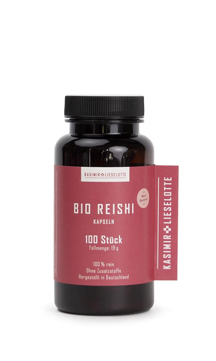 Bio Reishi Kapseln von Kasimir und Lieselotte