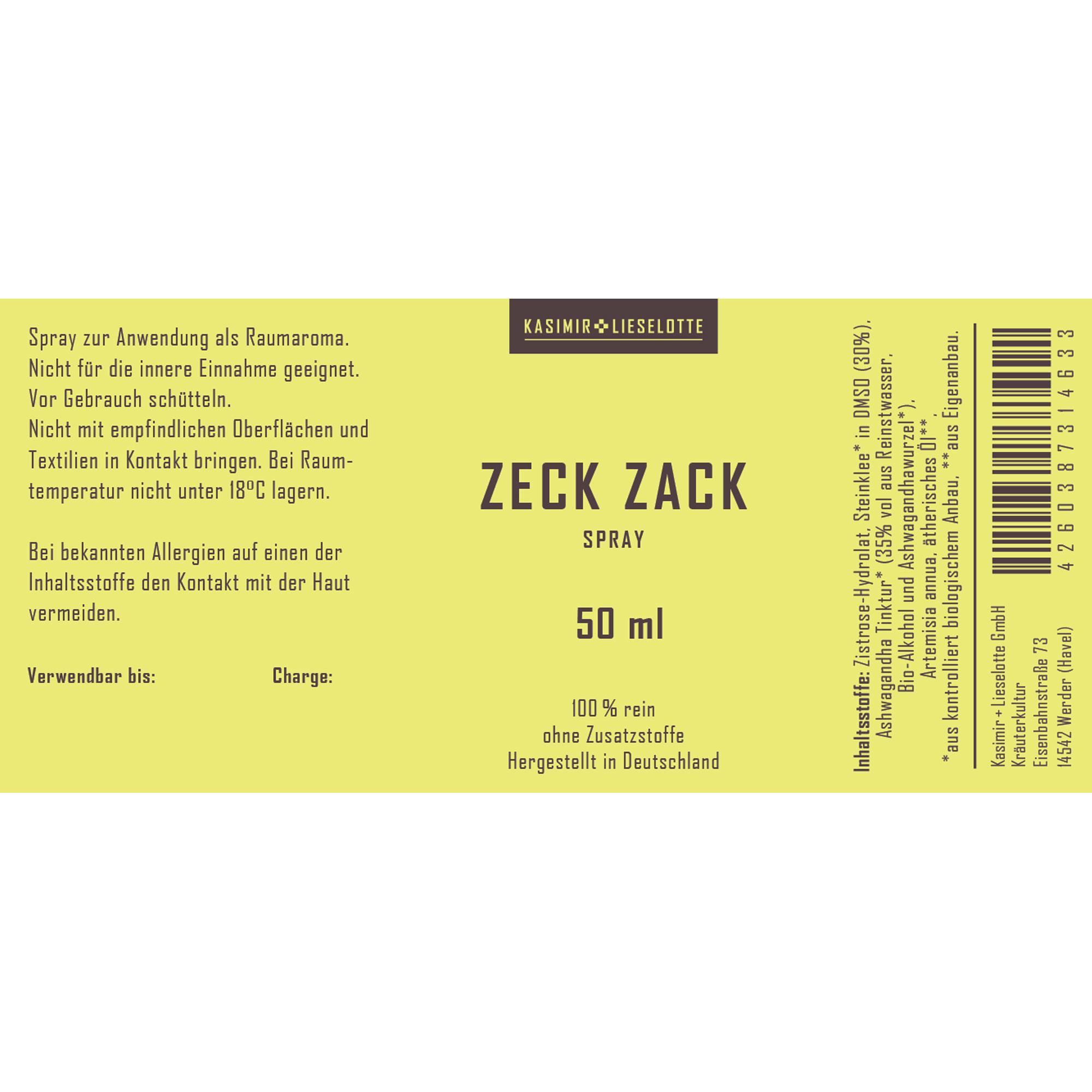 Zeck Zack Spray 50 ml