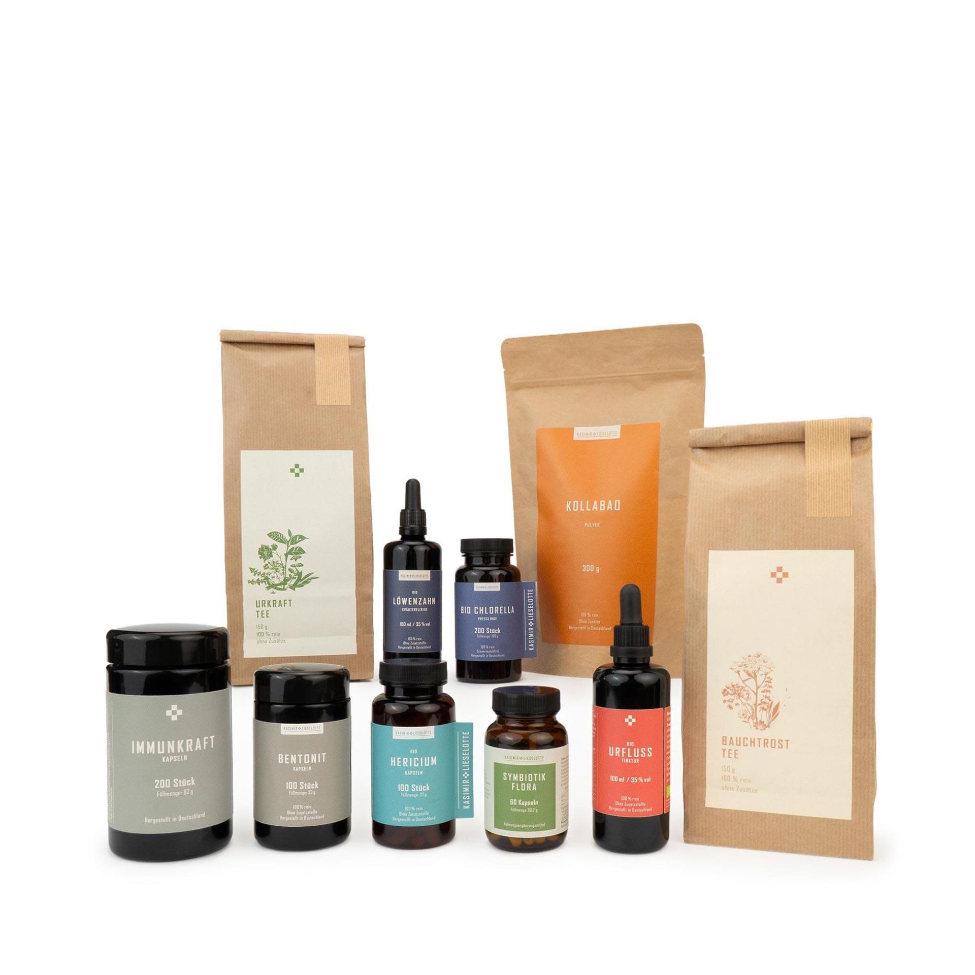 Kräutertee, Teebeutel, Multivitamin, Naturkosmetik, Set