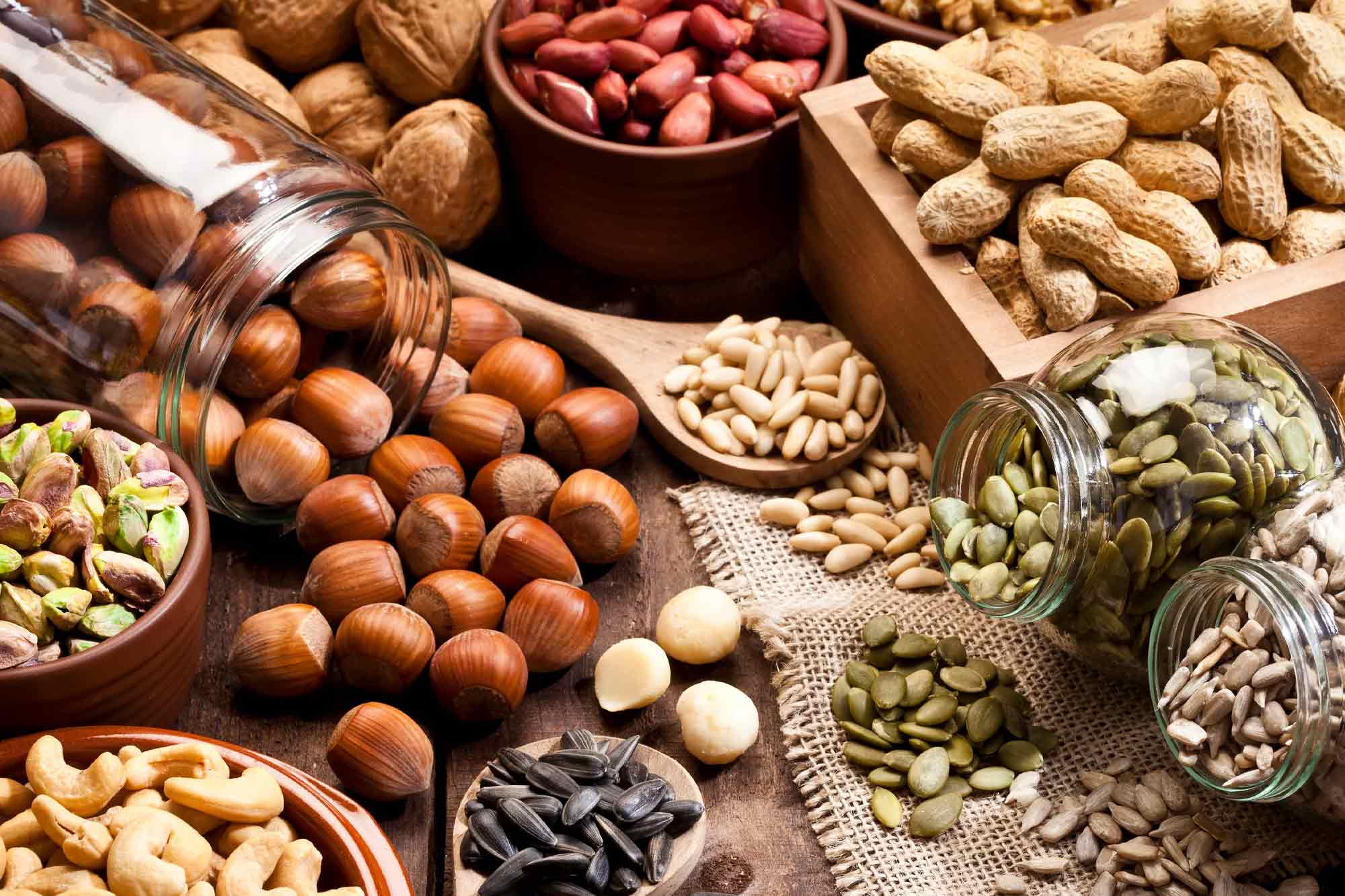Nüsse Ernährung kollagen