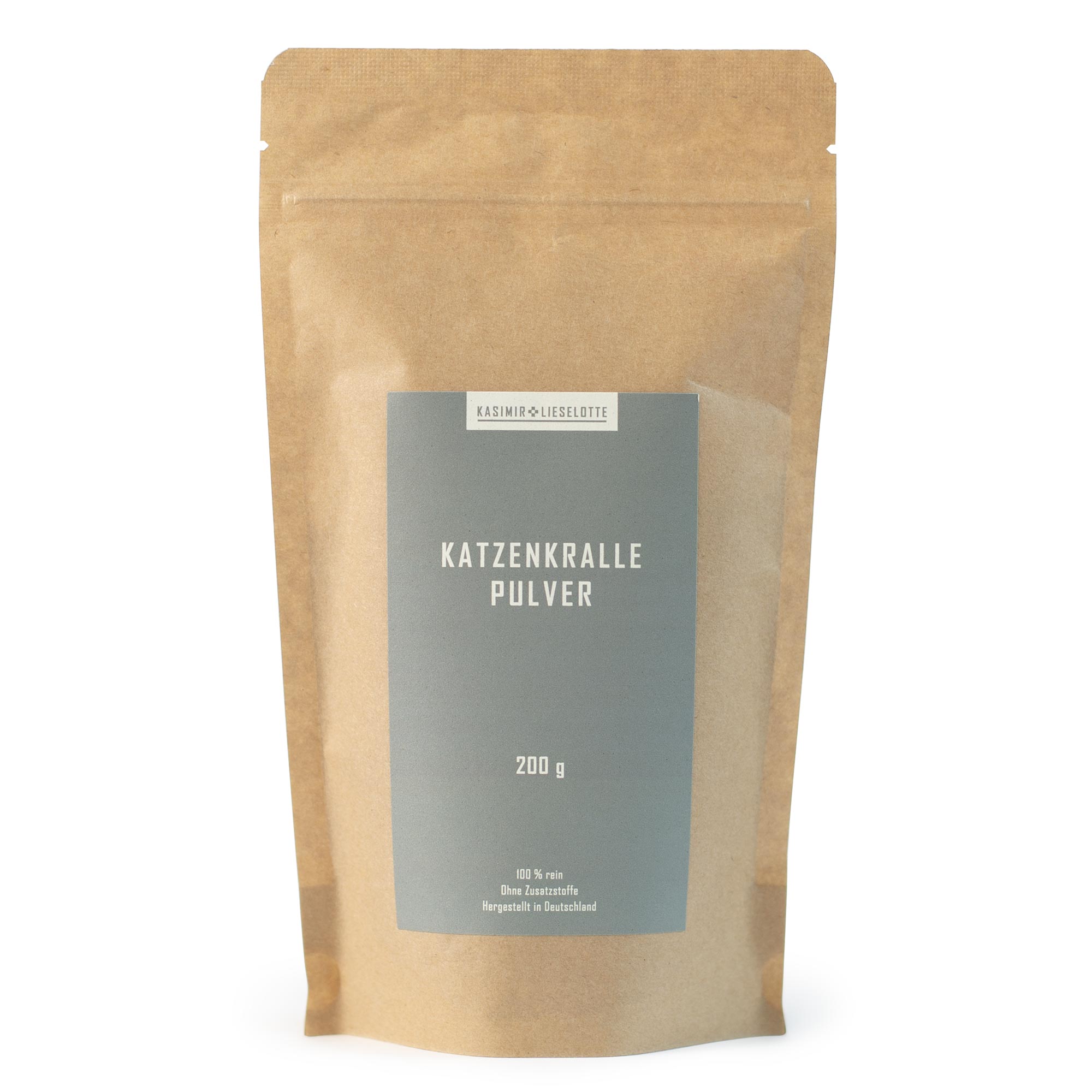 Katzenkralle Pulver 200 g von Kasimir + Lieselotte