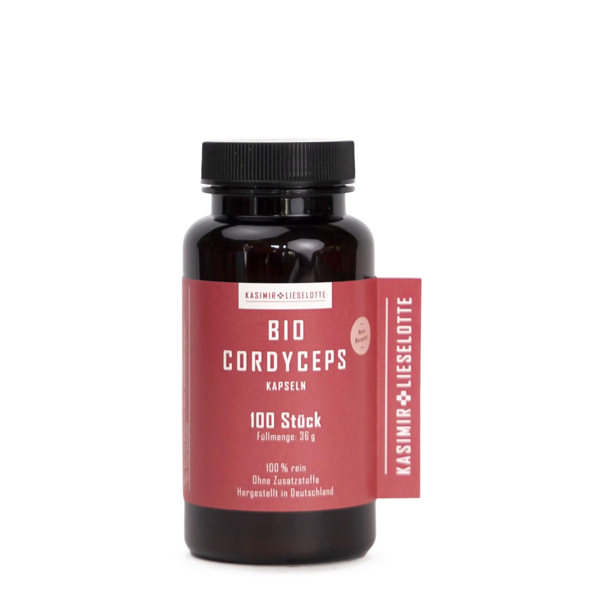Cordyceps Vitalpilz Kapseln Bio