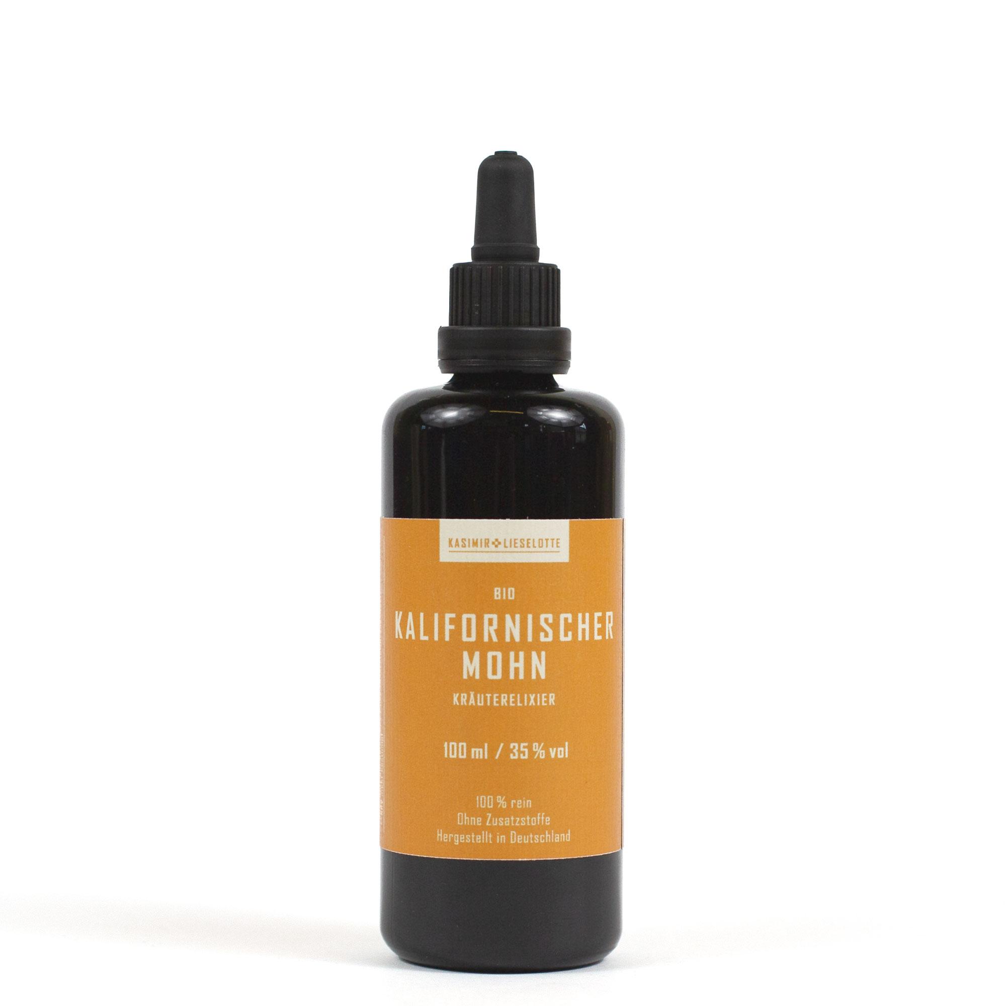 Kalifornischer Mohn Tinktur Bio 100 ml Kalifornischer Mohn Tinktur Bio 100 ml