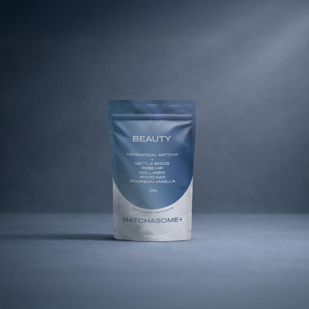 Beauty, Ceremonial Matcha, Nettle seeds, Rose hip, Collagen, Gesichtspflege, Beauty, Gesundheit, Ceremonial Matcha, Vakuumbeutel