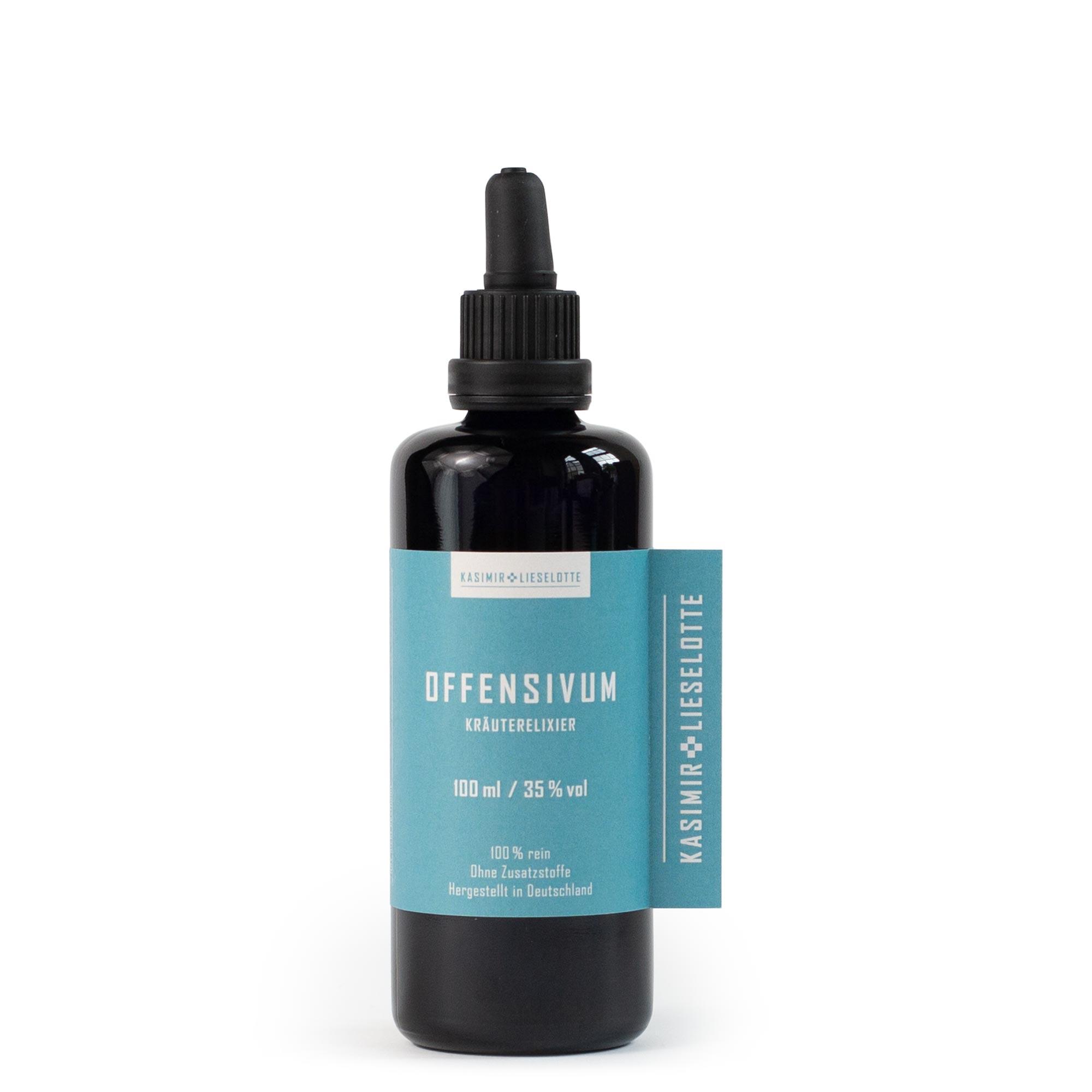 KrÄuterelixier, Offensivum, Kräuterlikör, Flasche, 100 ml