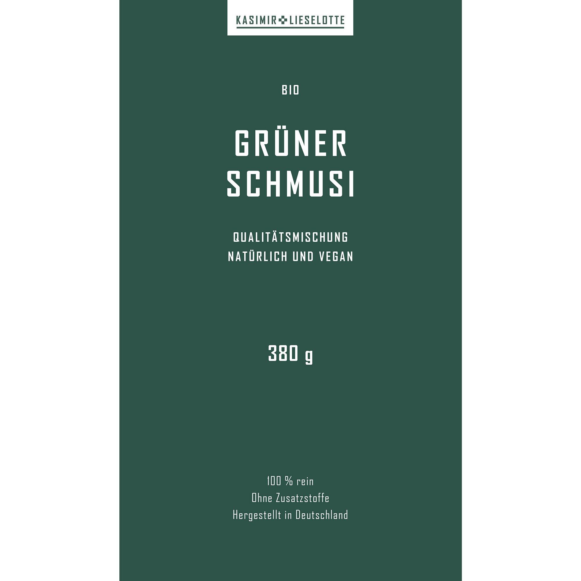 Grüner Schmusi Bio Pulver 380 g