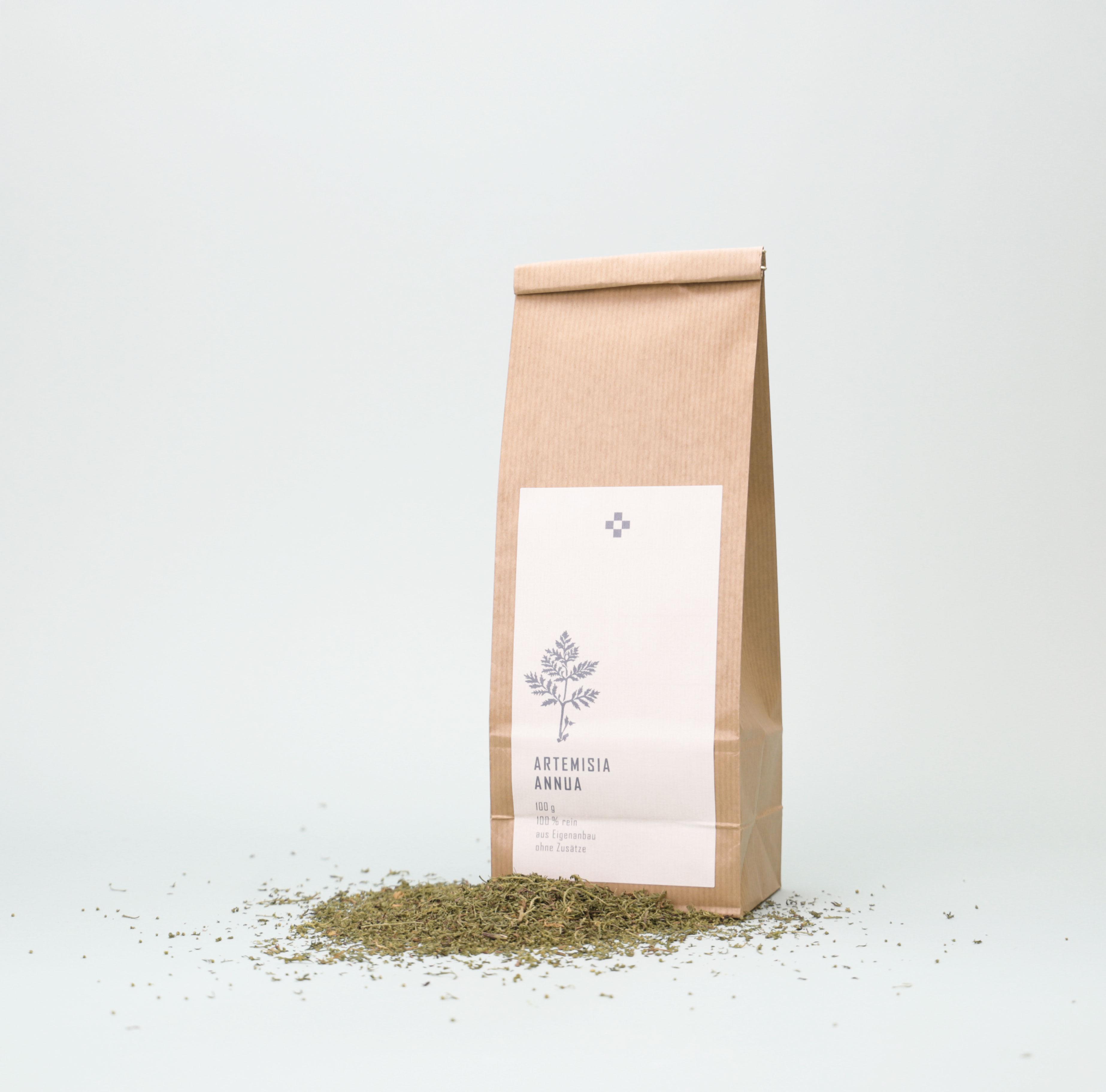 Artemisia annua Blätter Tüte  Artemisia annua Blätter Tüte