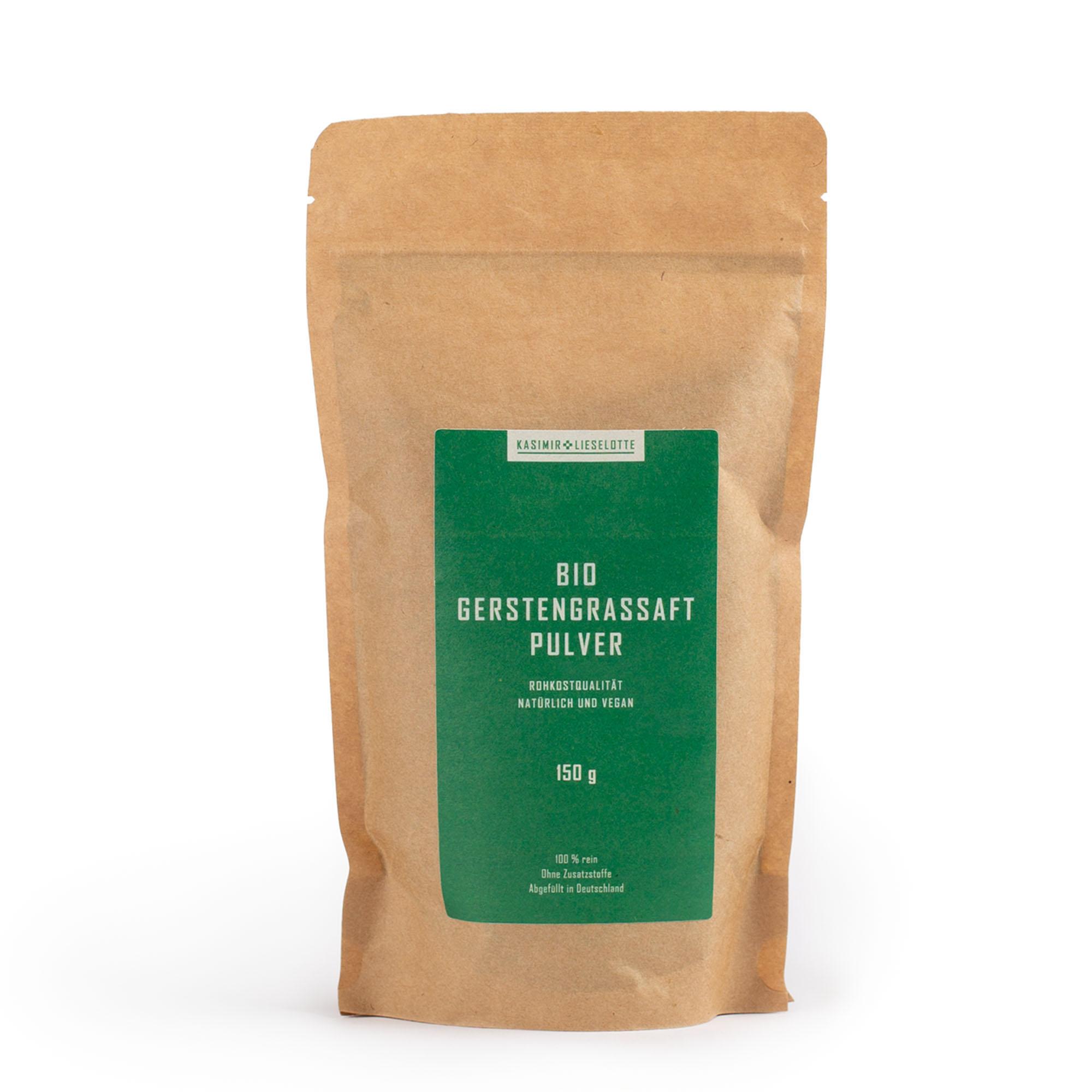 Poudre de jus d'herbe d'orge biologique 150 g