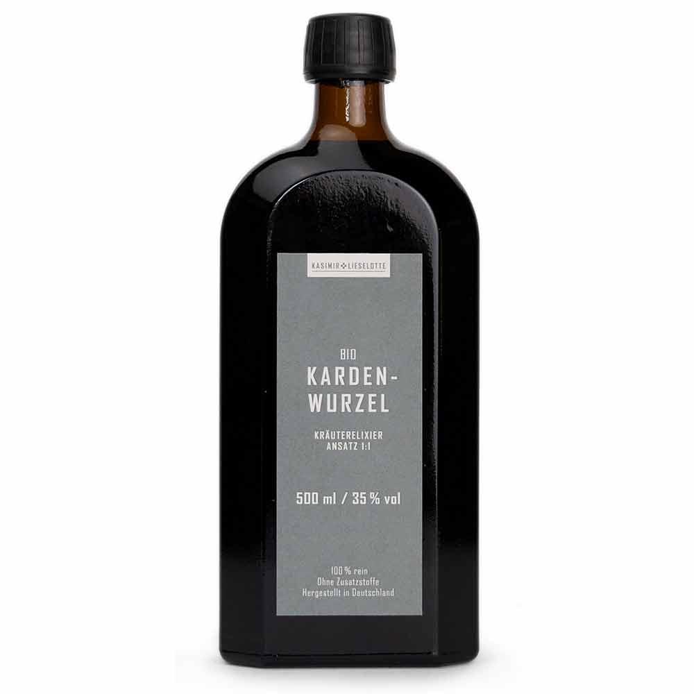 Kardewurzel, Kräuterelixier, Bio, 500 ml, 1:1