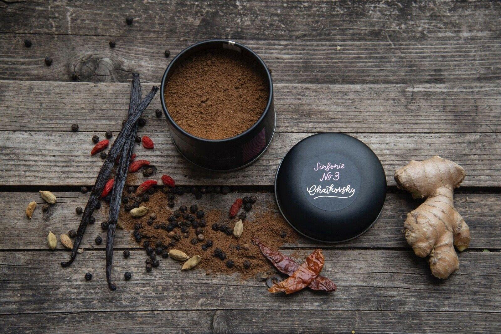 kaffee, gebaeckertee, gewuerz, ingwer, cardamom
