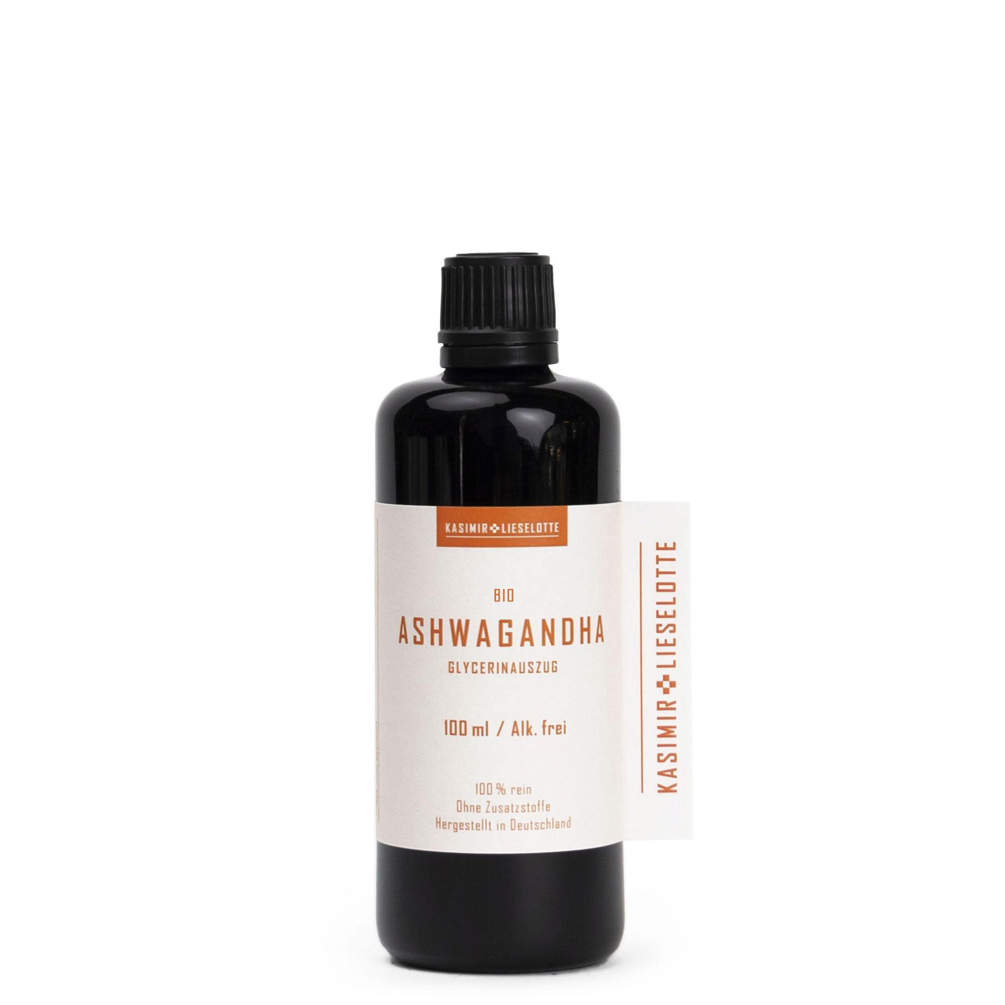 ashwagandha, glycerin extract, bio, 100 ml, alkoholfrei