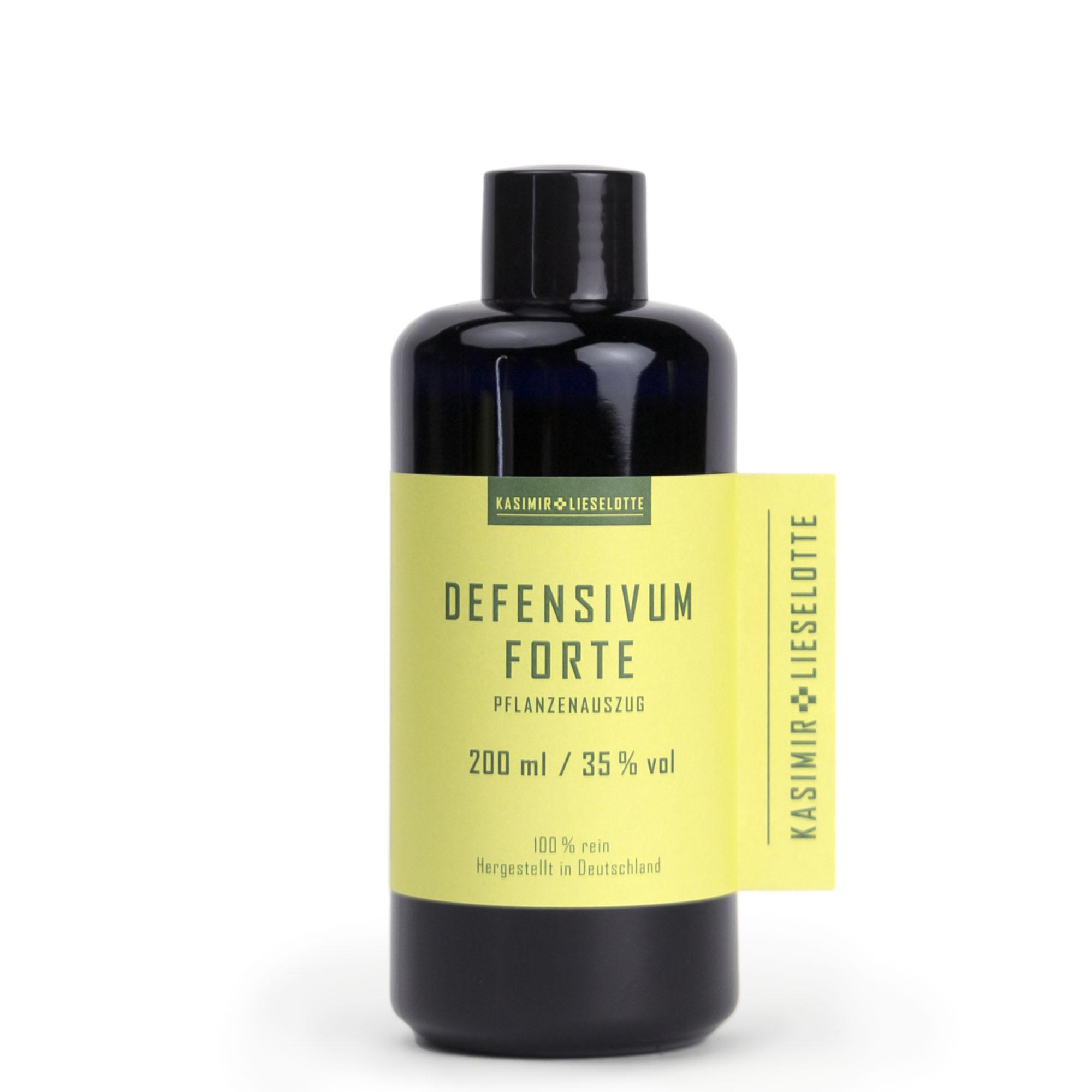 Pflanzenextrakt, Pflanzenhaar, Defensivum Forte, 200 ml, Limonen Gelb Label