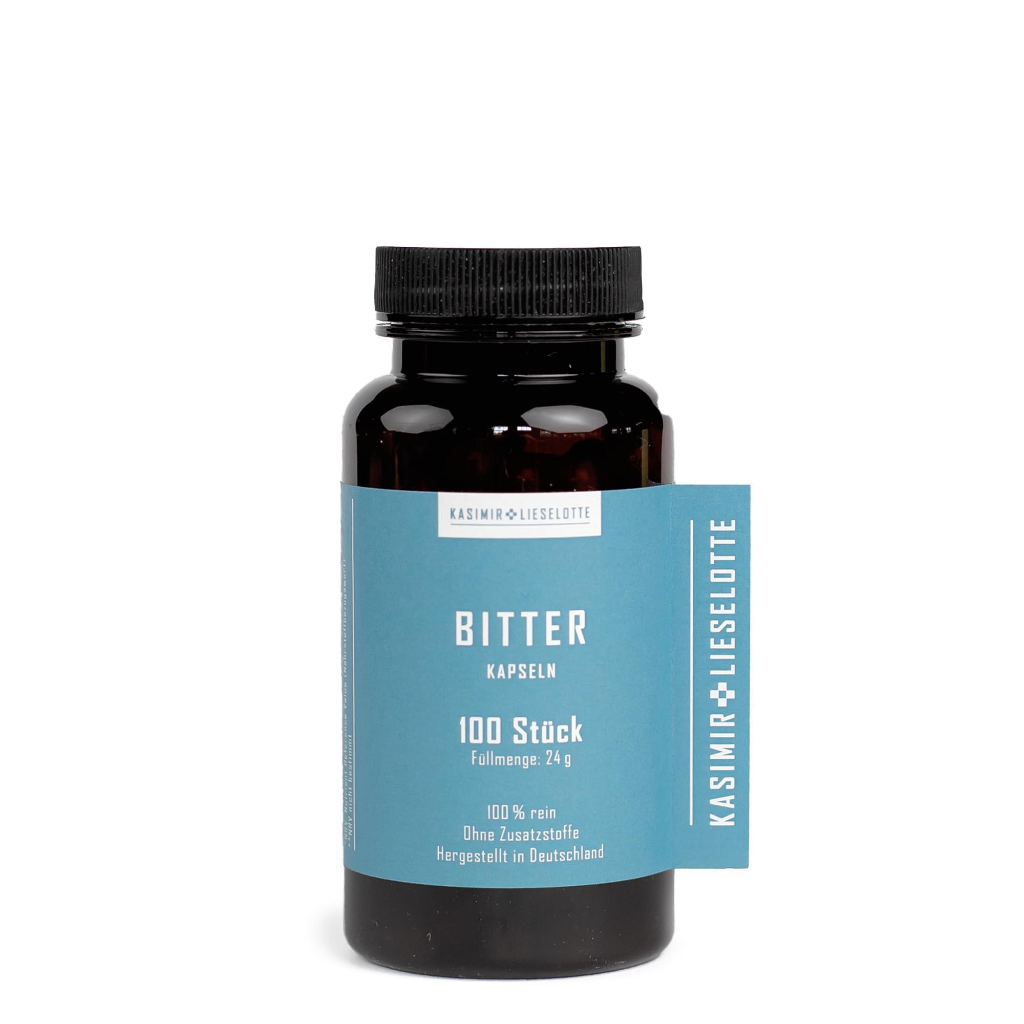 Bitter Kapseln Bio 100 Stück