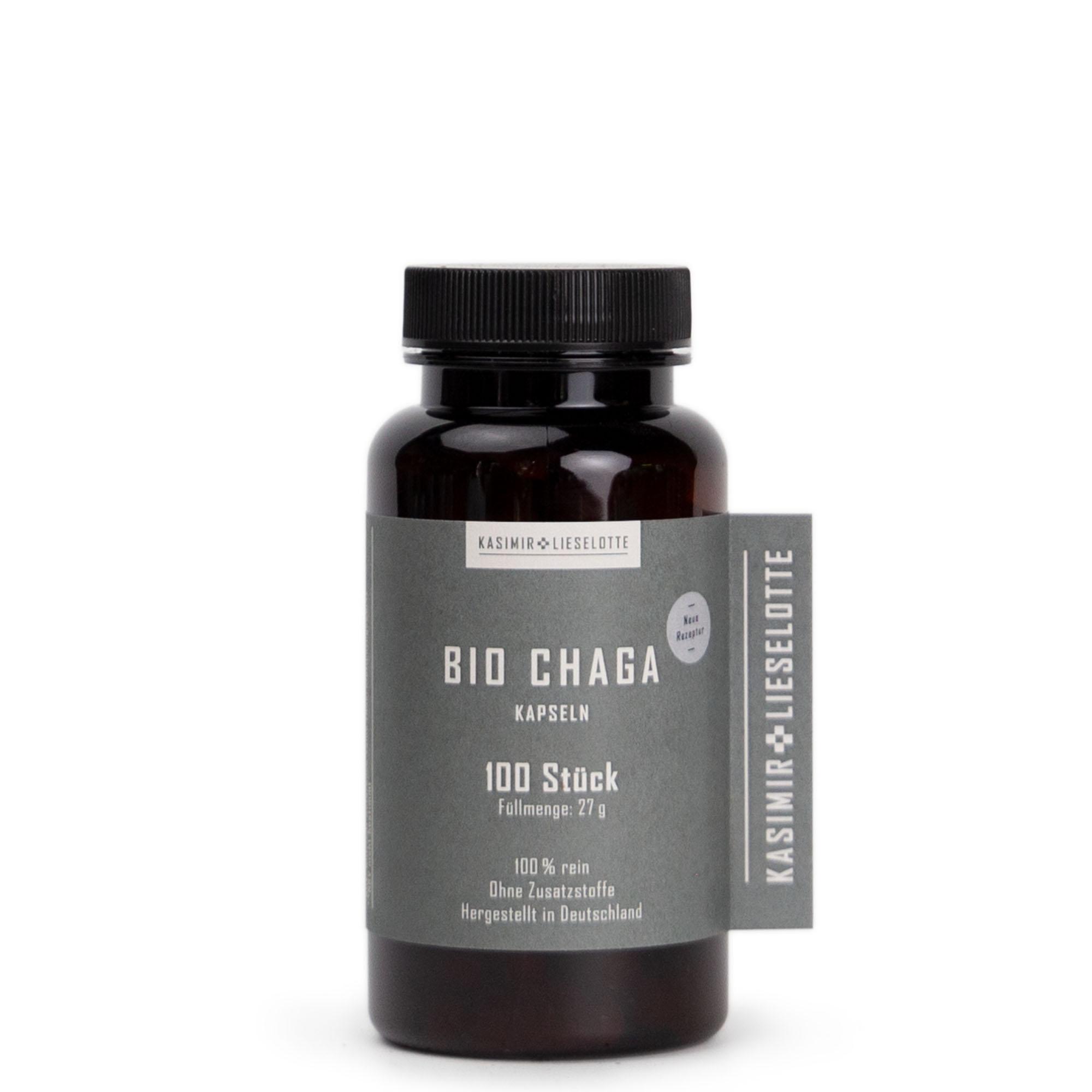 Chaga Vitalpilz Kapseln Bio