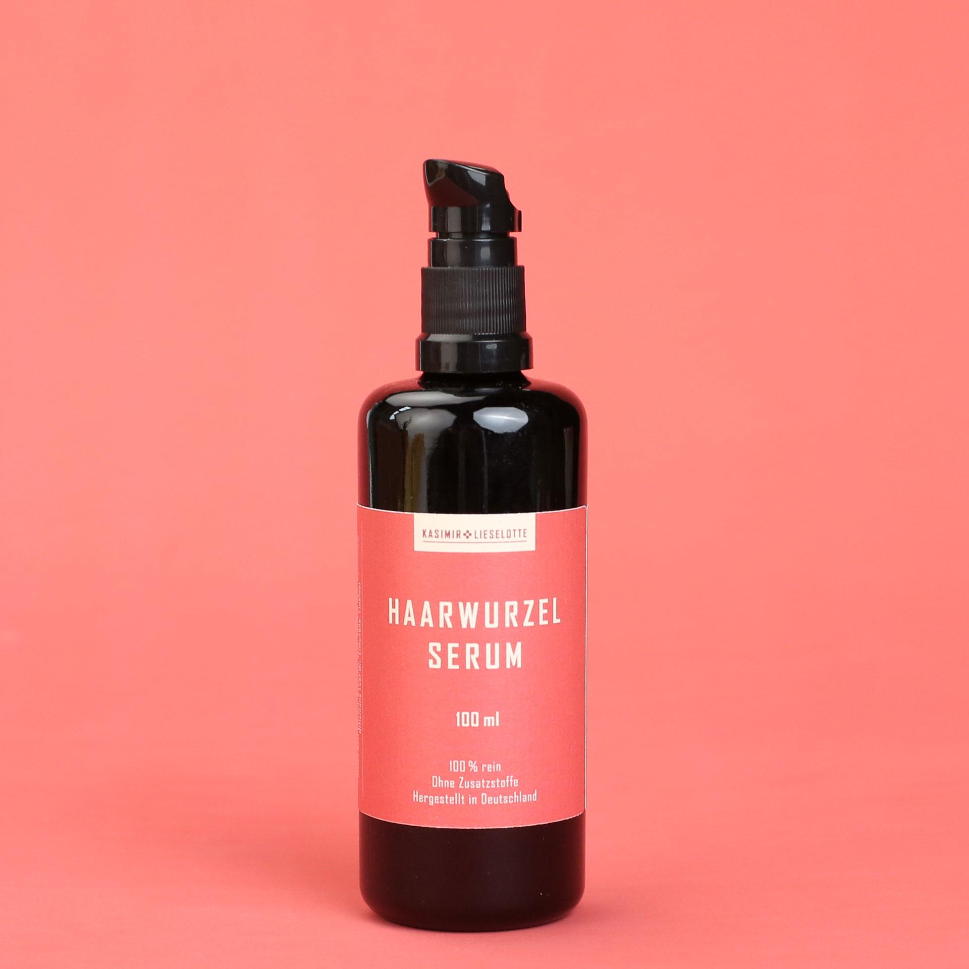Haarserum, Haarpflege, Serum, Pumpflasche, 100 ml, Haarserum, Haarwurzel Serum, Serum, 100 ml, Hergestellt in Deutschland, HAARWURZEL SERUM, 100 ml, Hergestellt in Deutschland, Dunkle Glasflasche, Pumpenspender