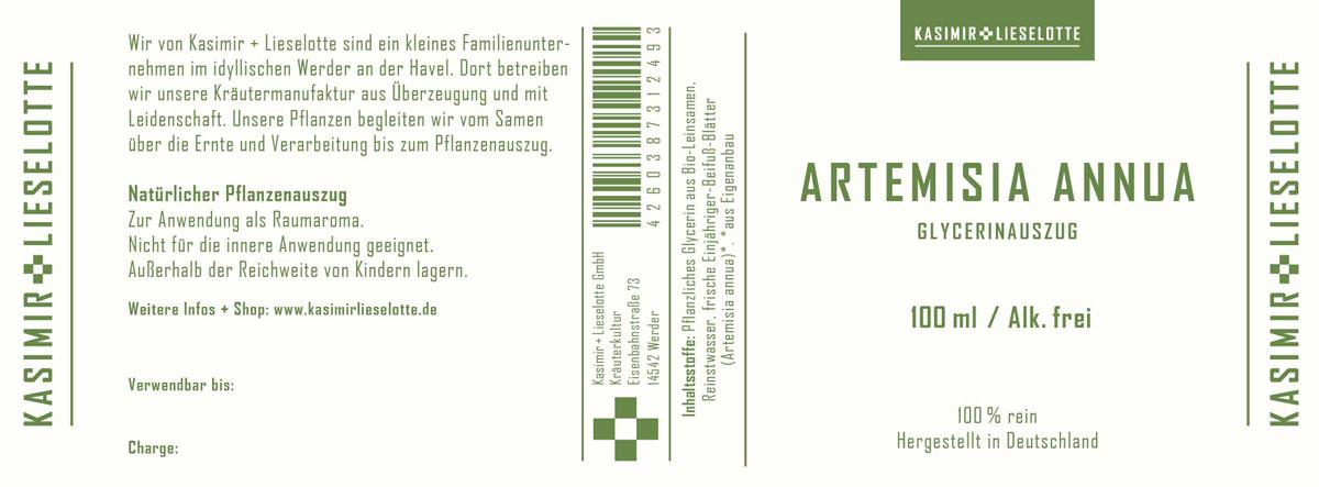 Artemisia annua Pflanzenauszug Alkoholfrei 100 ml