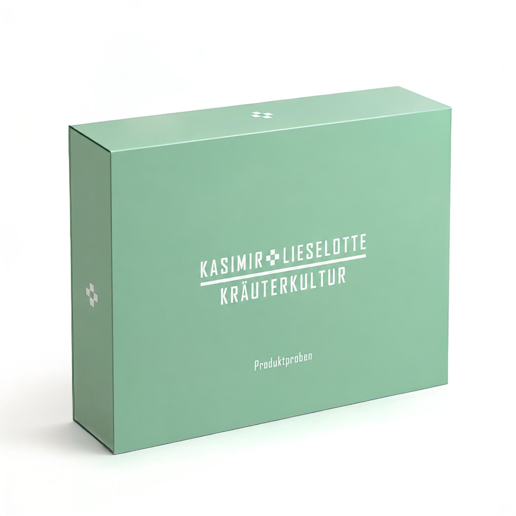 Kräuterbox, Kräuterkultur, Produktproben, Kasimir Lieselotte, Box