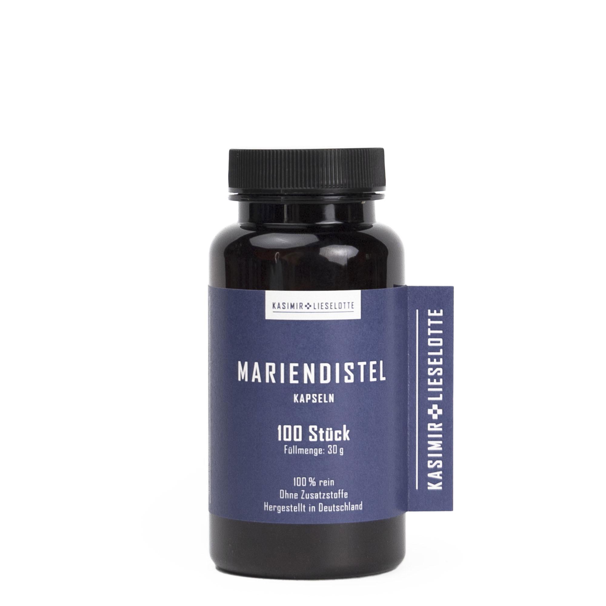 Mariendistel Kapseln Bio 100 Stück