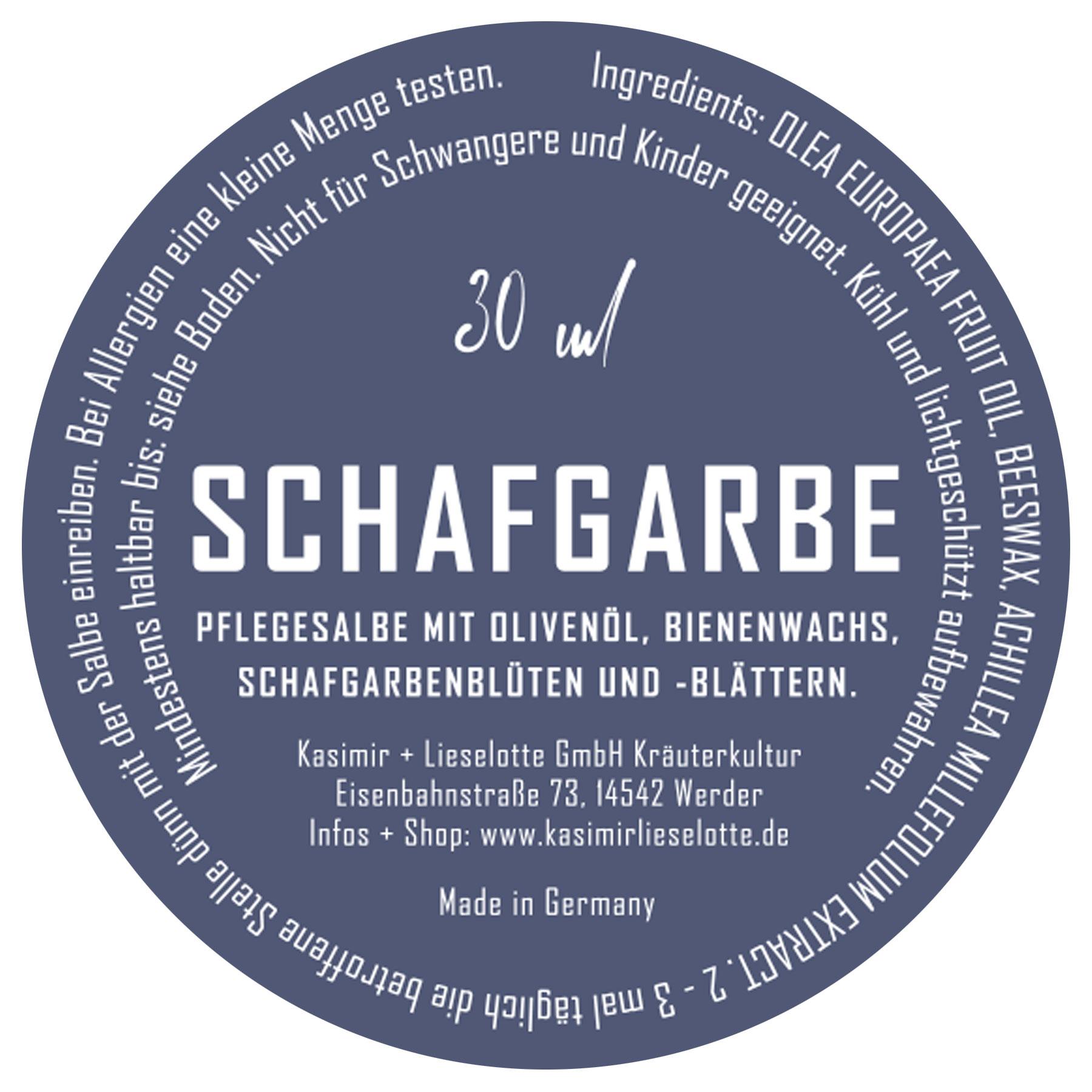 Schafgarbe Salbe 30ml