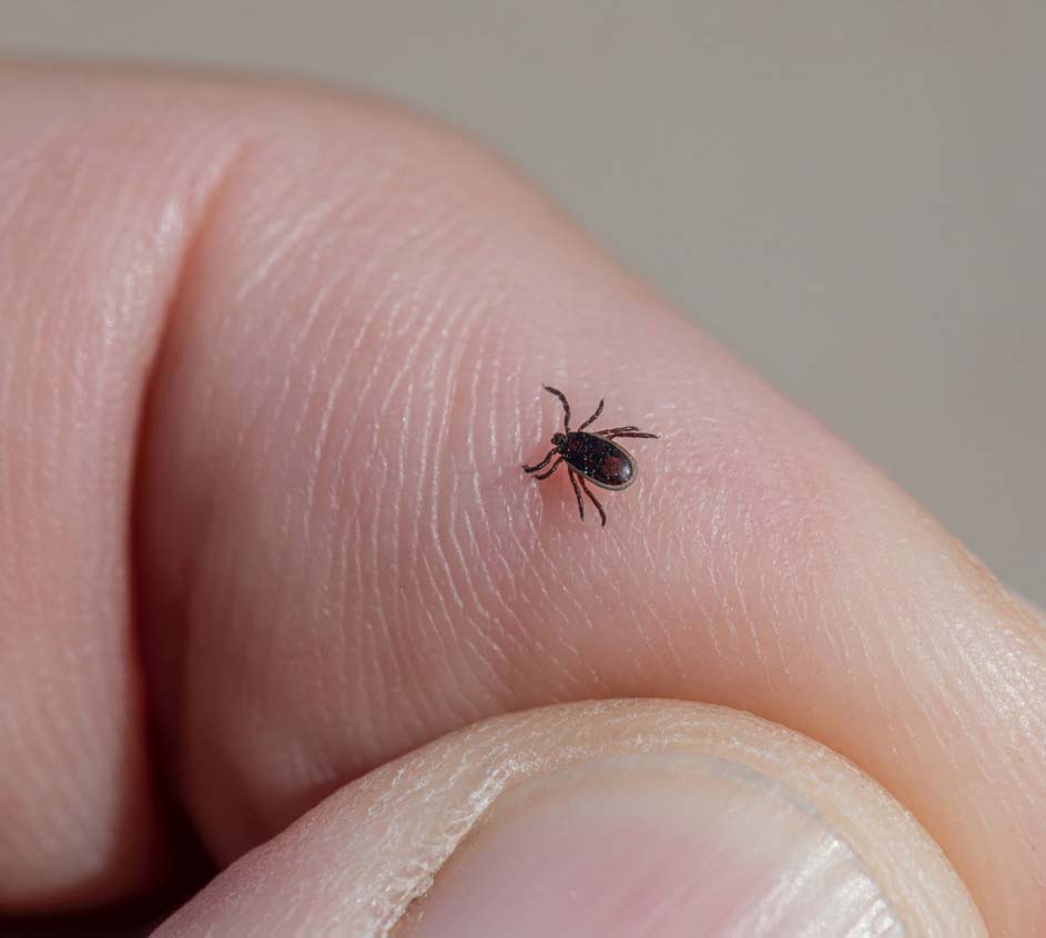 Zecke Borreliose Wilde Karde Zecke Borreliose